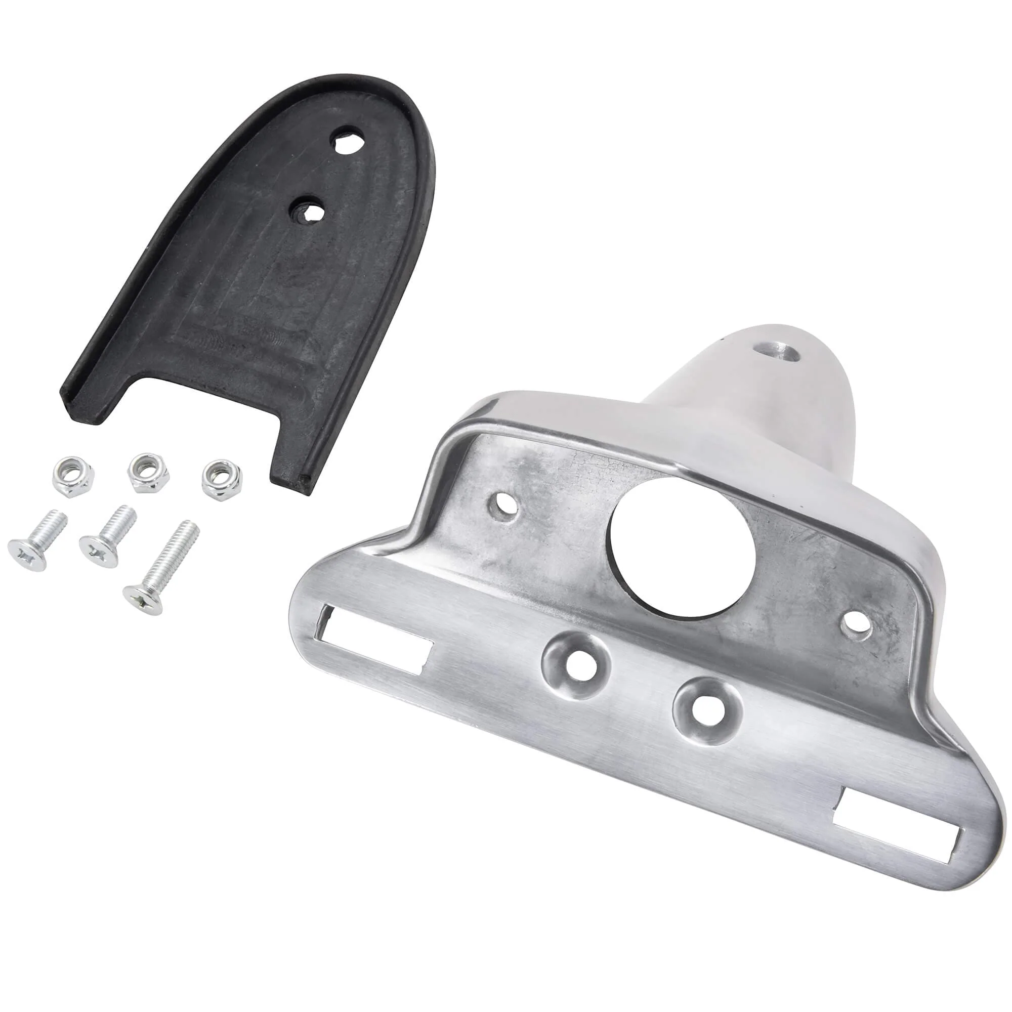 Polished Cast Tail Light Bracket for Lucas Style Tail Light - Image 8