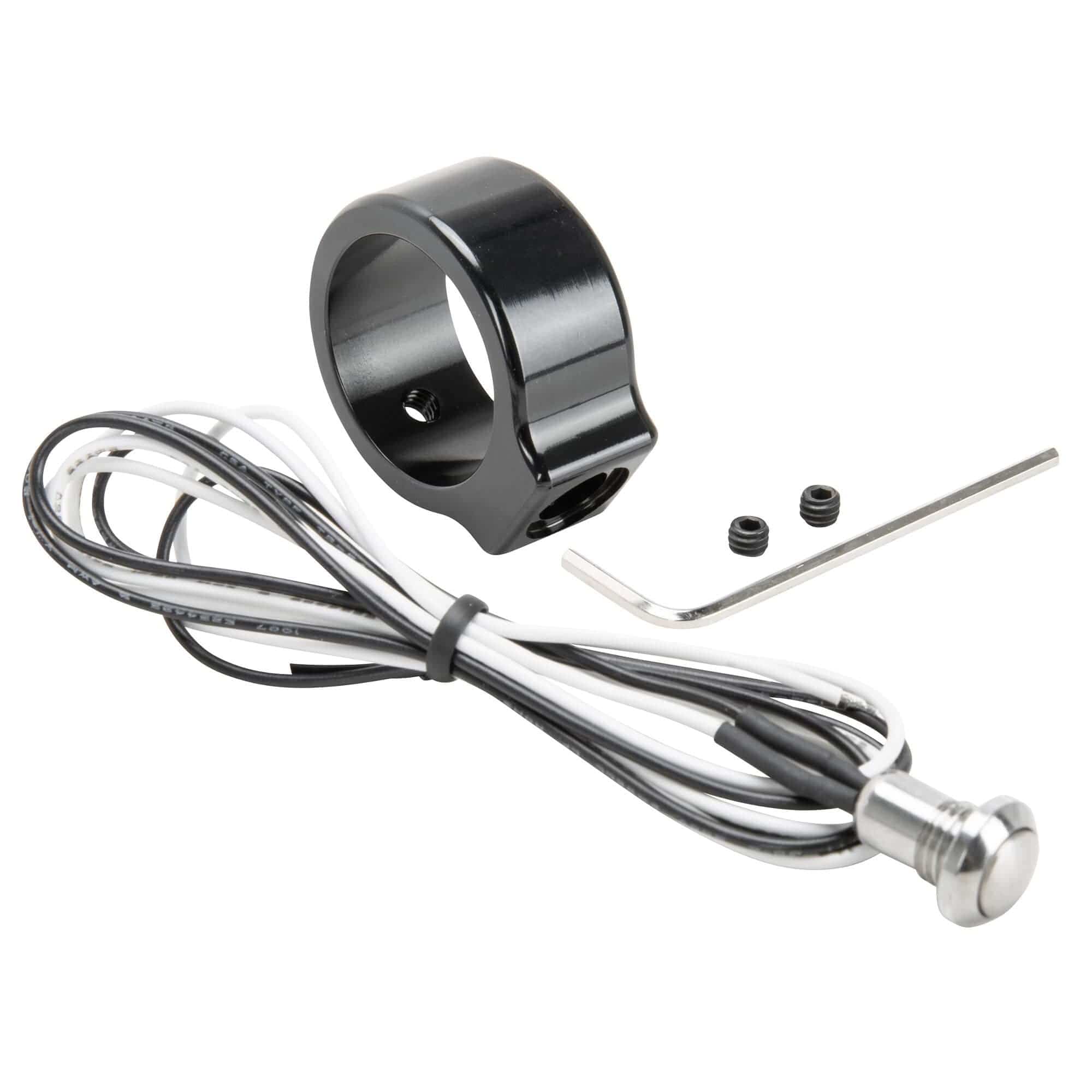 Prime 1 inch Handlebar Switch Kit - Single Mini Switch - Black - Image 2