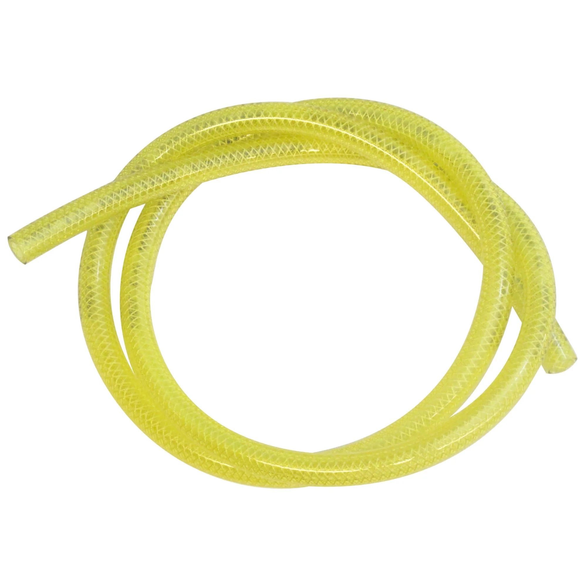 Reinforced Translucent Fuel Line - Yellow - 1/4 inch ID