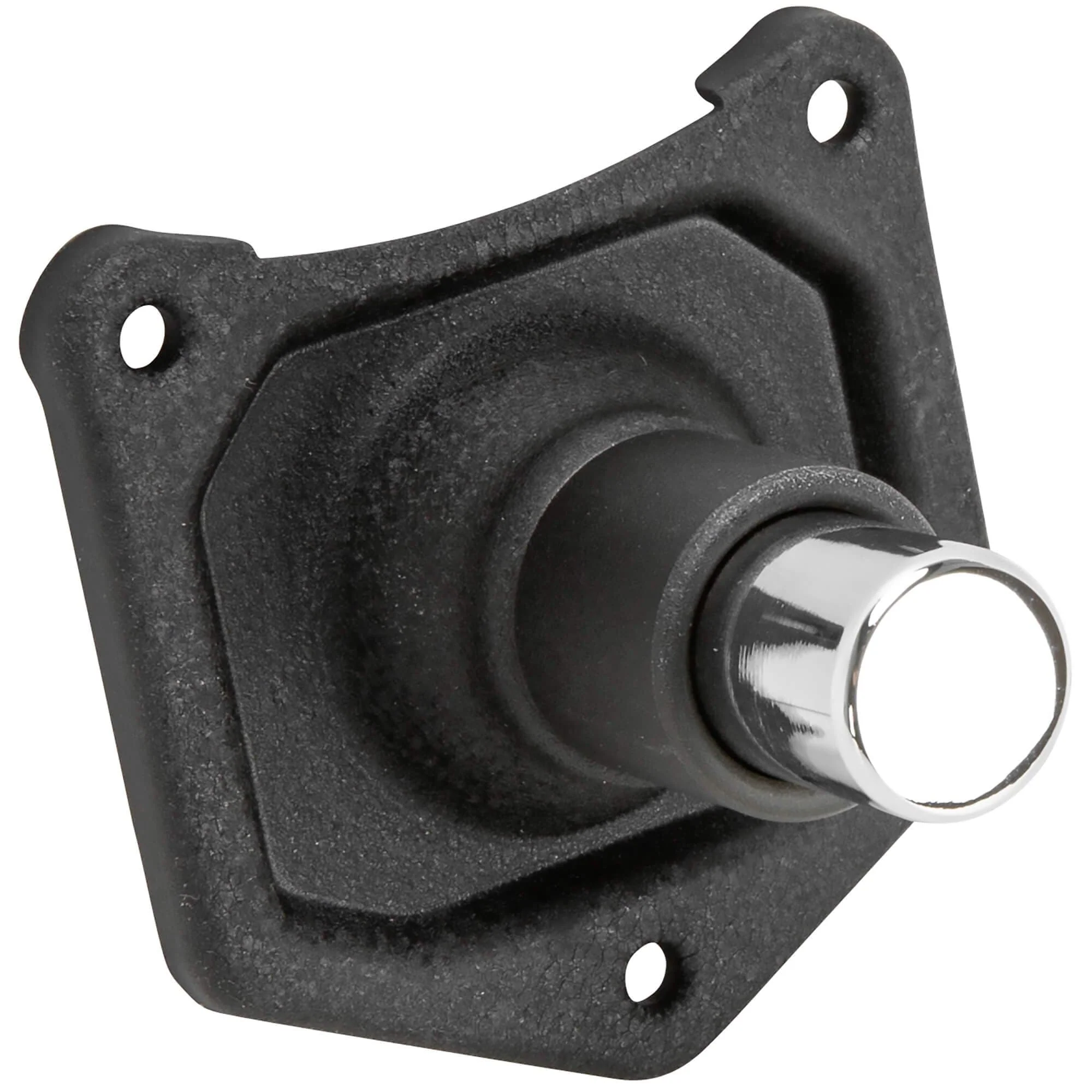 Remote Direct Starter Solenoid Button - Black - Harley-Davidson Sportster XL FXST FLST FXD