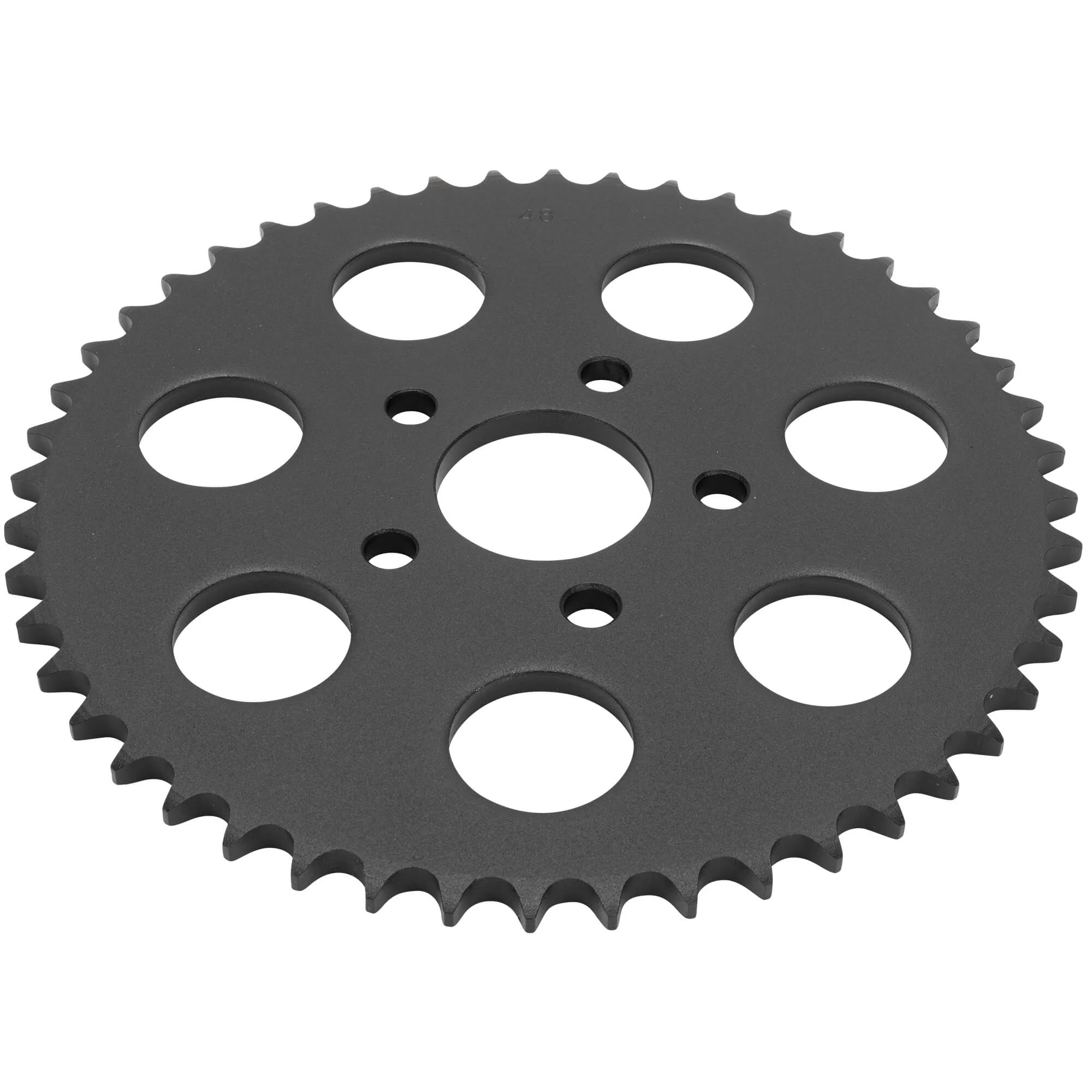 Replacement Flat Sprocket - Black - 48 Tooth - 1982-1992 Harley-Davidson Sportster OEM #41470-86T - Image 3