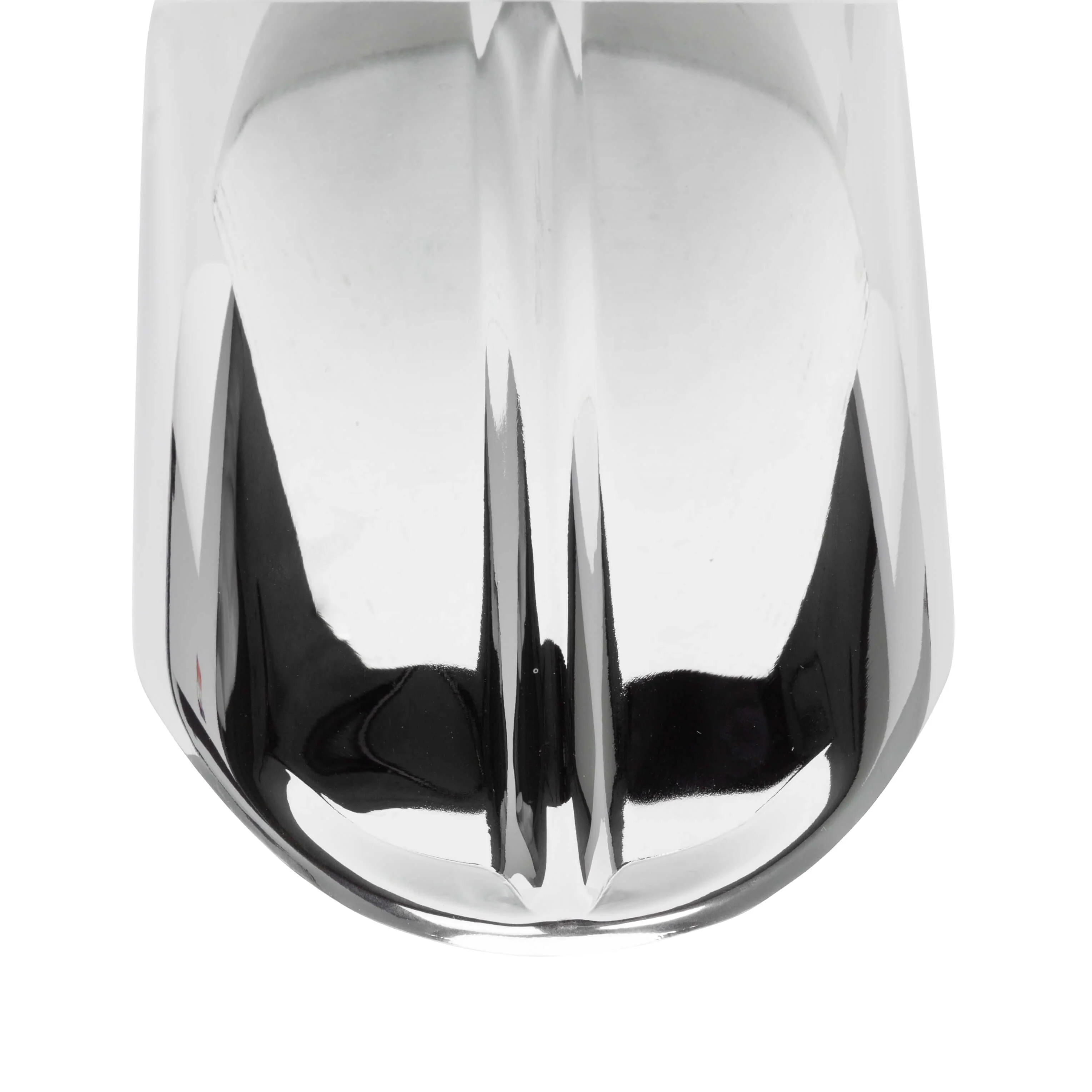 Ribbed Chrome Steel Fender 5 inch Width - Image 8