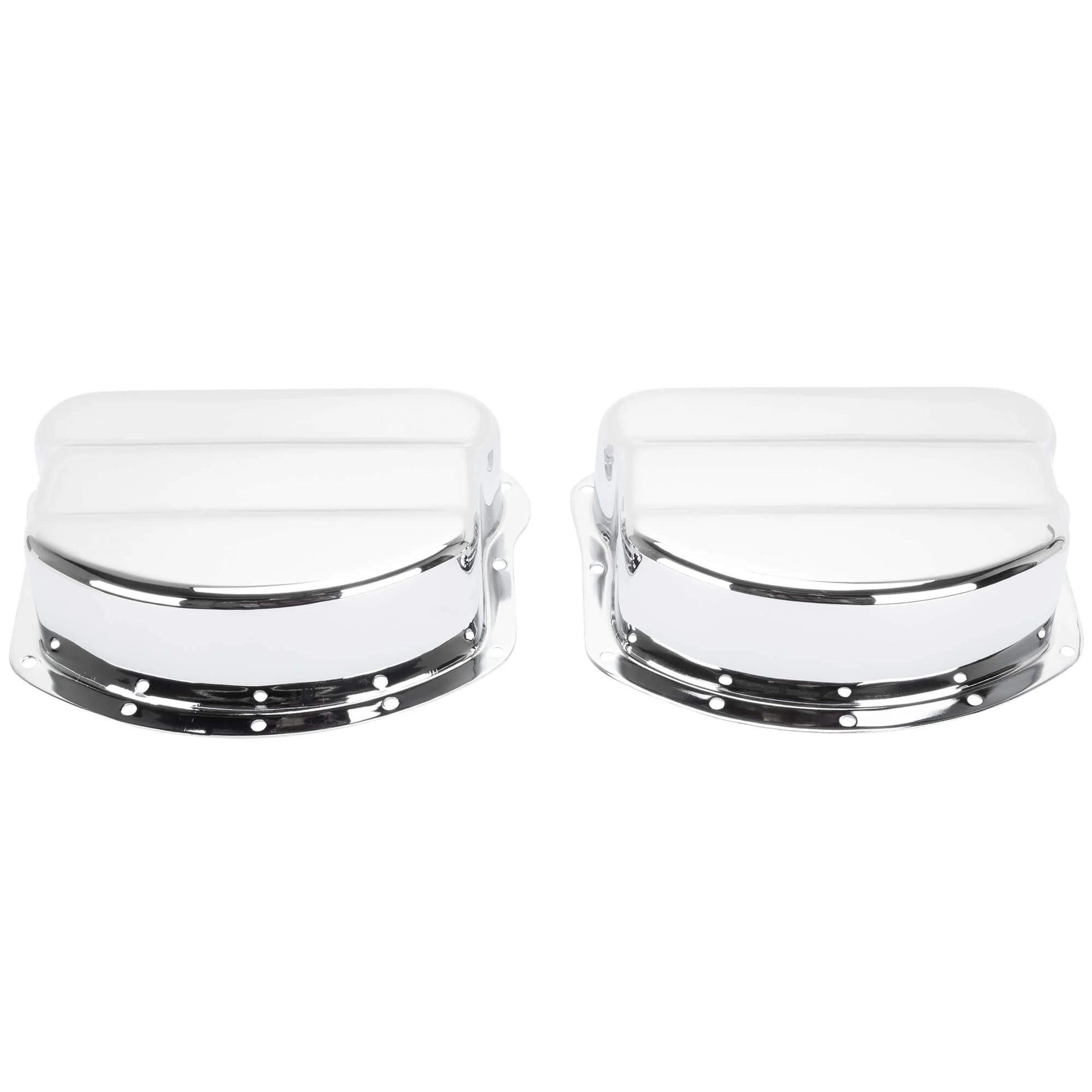 Rocker Box Covers - Chrome - 1948-65 Harley-Davidson Panhead