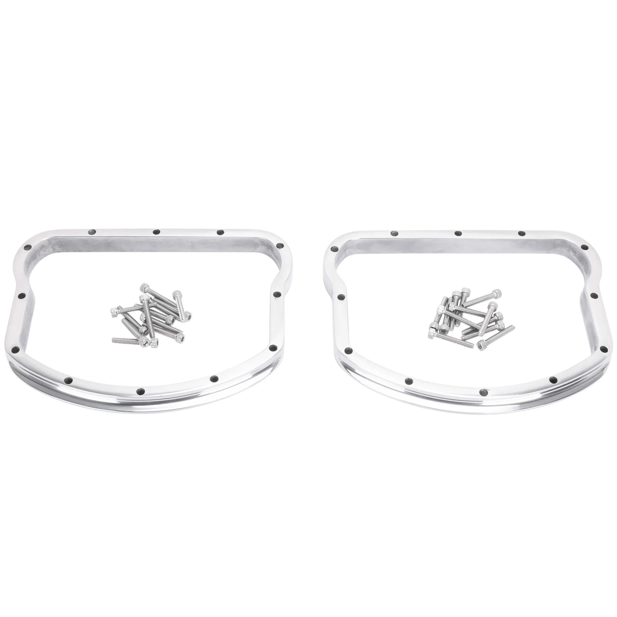 Rocker Box D-rings - Polished - 1948-65 Harley-Davidson Panhead
