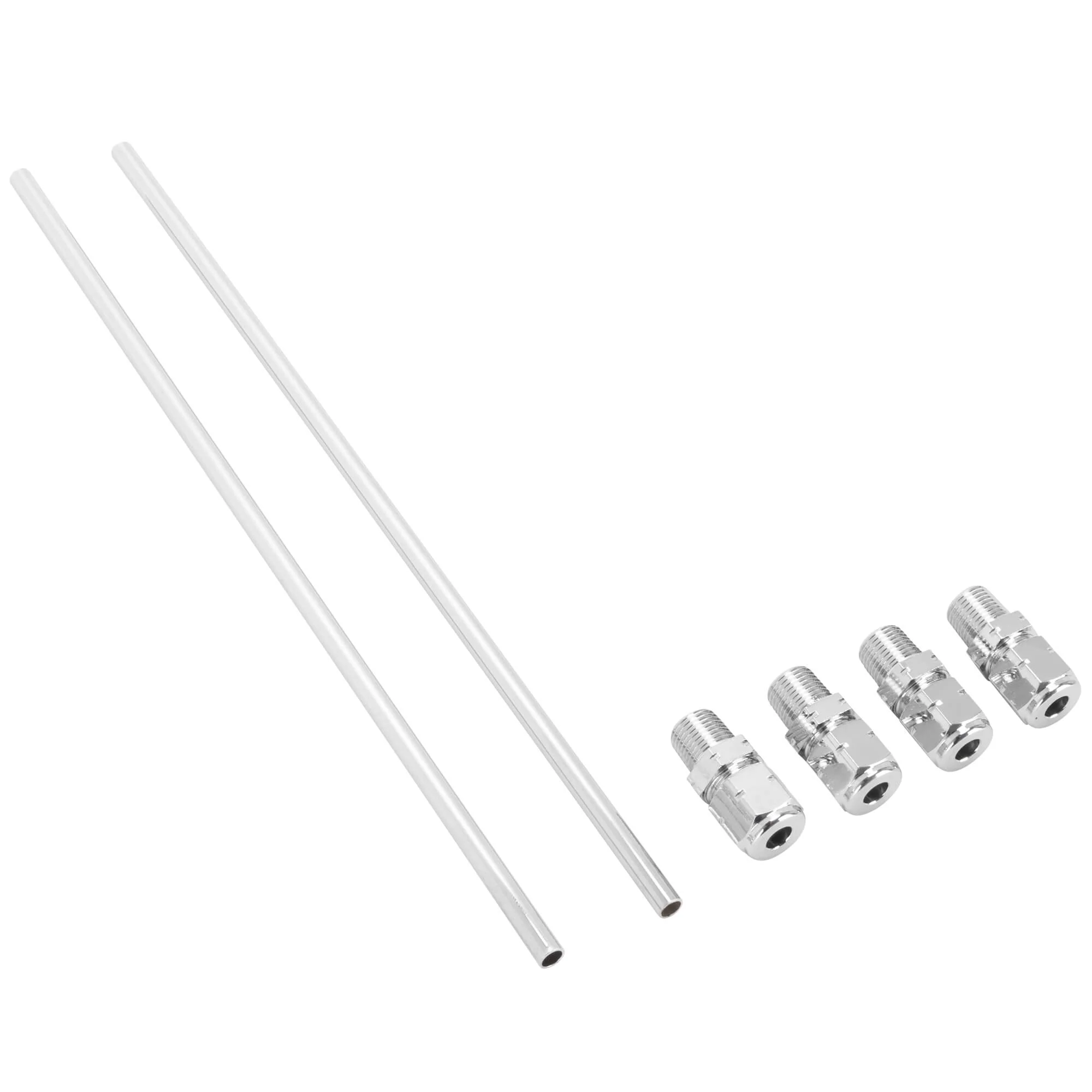 Rocker Oil Lines - Chrome - 1957-85 Harley-Davidson Sportsters - Image 2