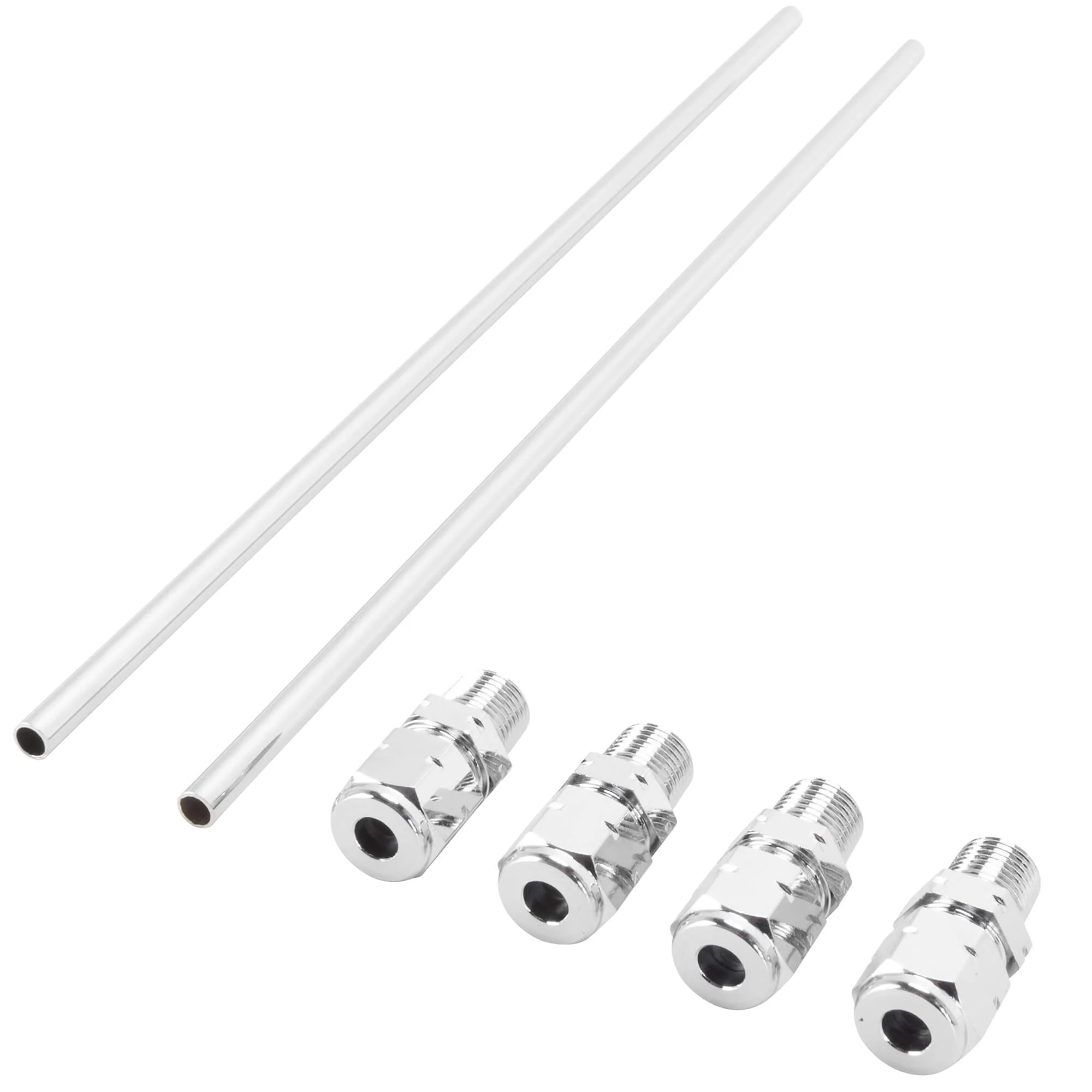Rocker Oil Lines - Chrome - 1957-85 Harley-Davidson Sportsters - Image 3