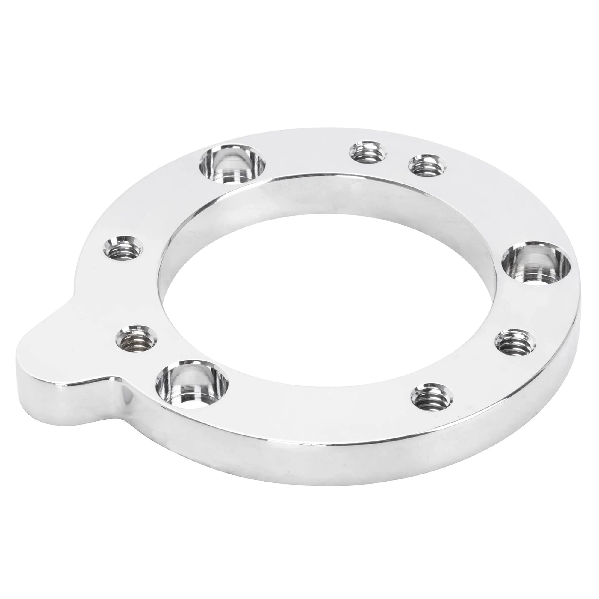 S&S Super E/G Carburetor Adapter for CV Air Cleaners - Chrome - Image 2