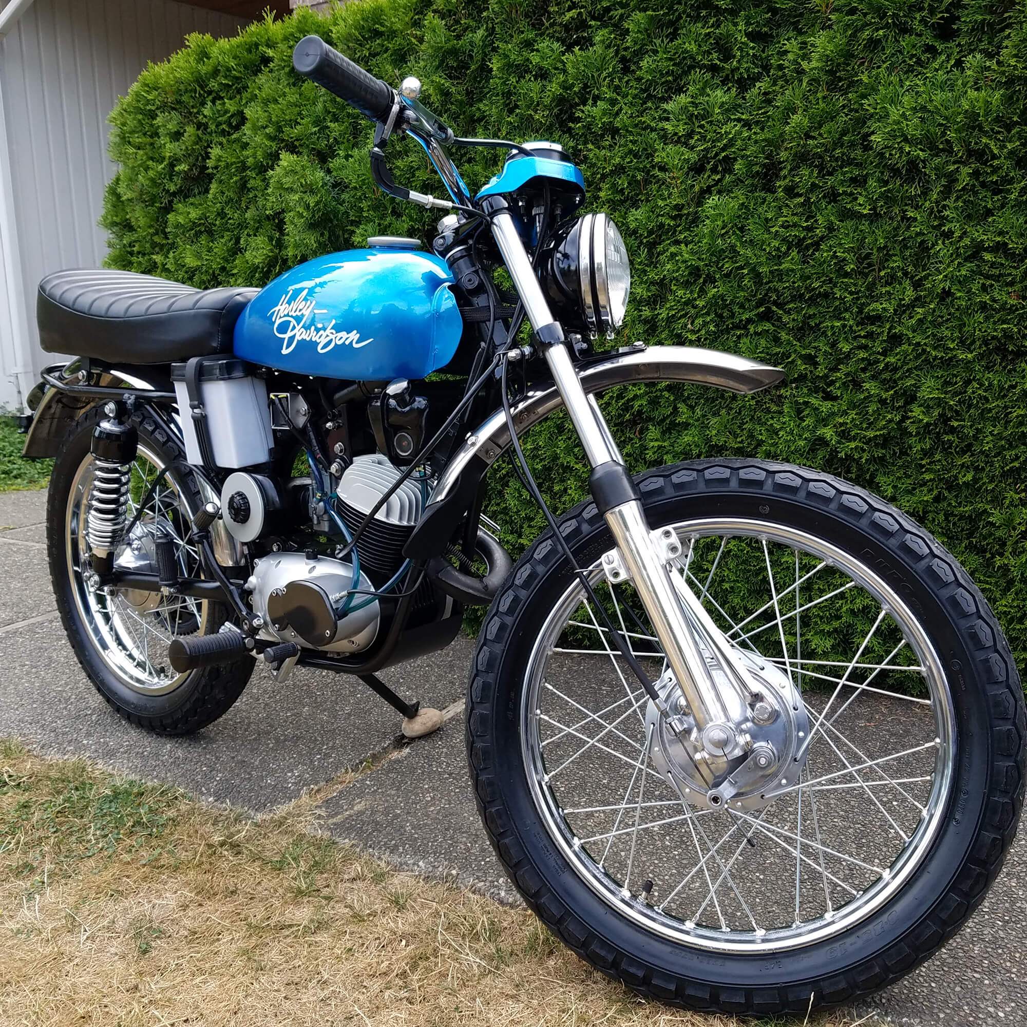 Scrambler Handlebars - 1 inch - Chrome - Image 21