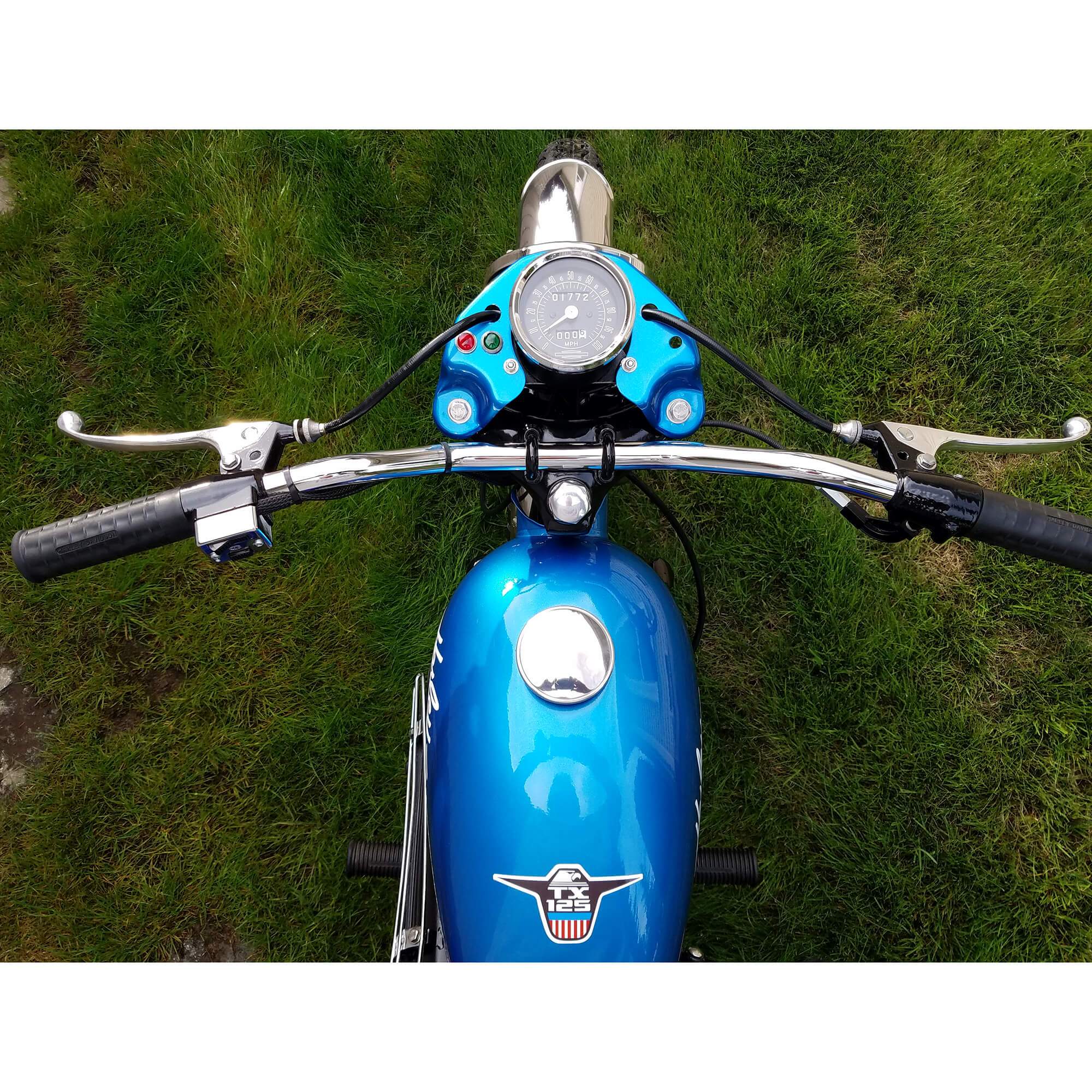 Scrambler Handlebars - 1 inch - Chrome - Image 23