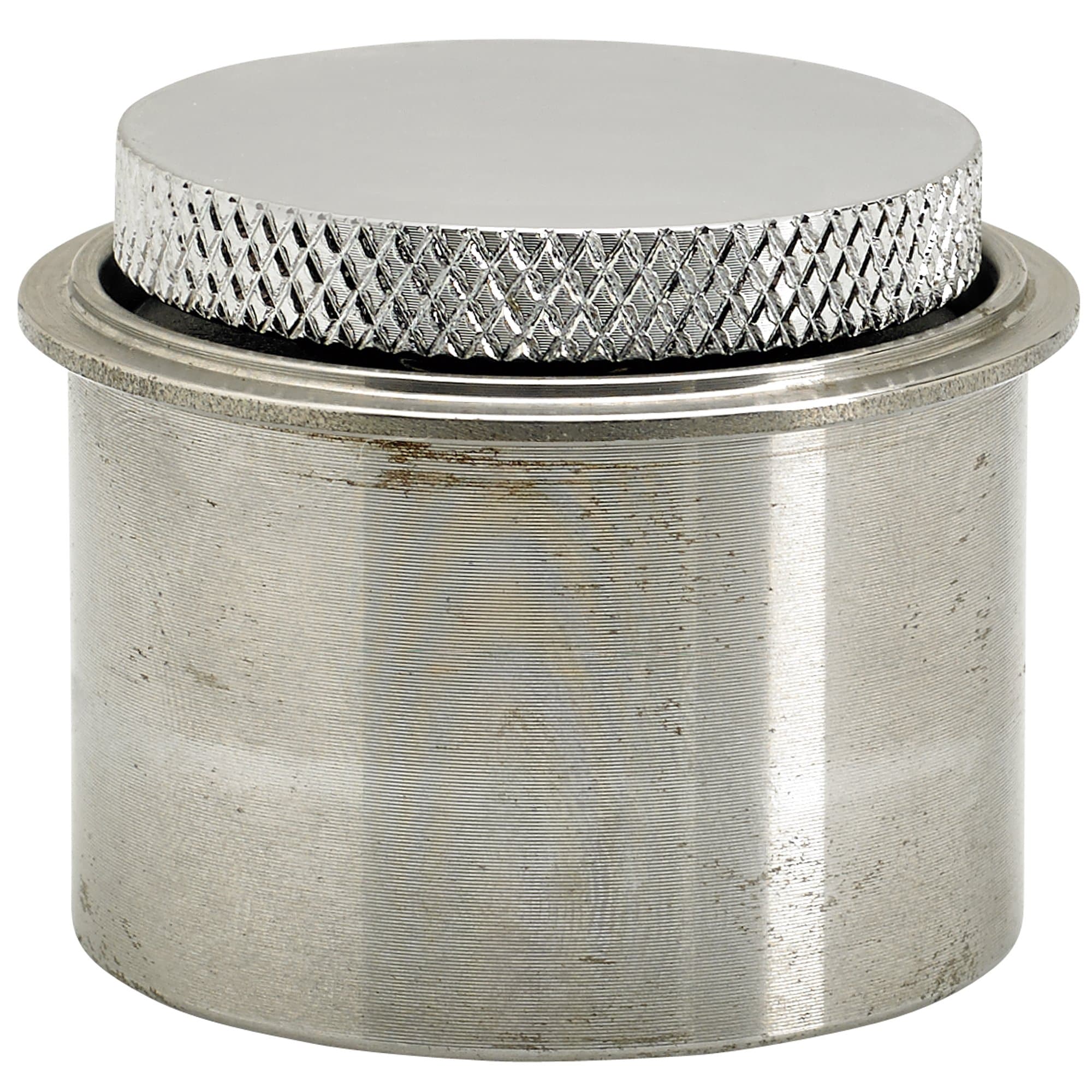 Small Flush Mount Pop-Up Gas Cap & Weld-In Bung - Vented - Chrome - Image 4
