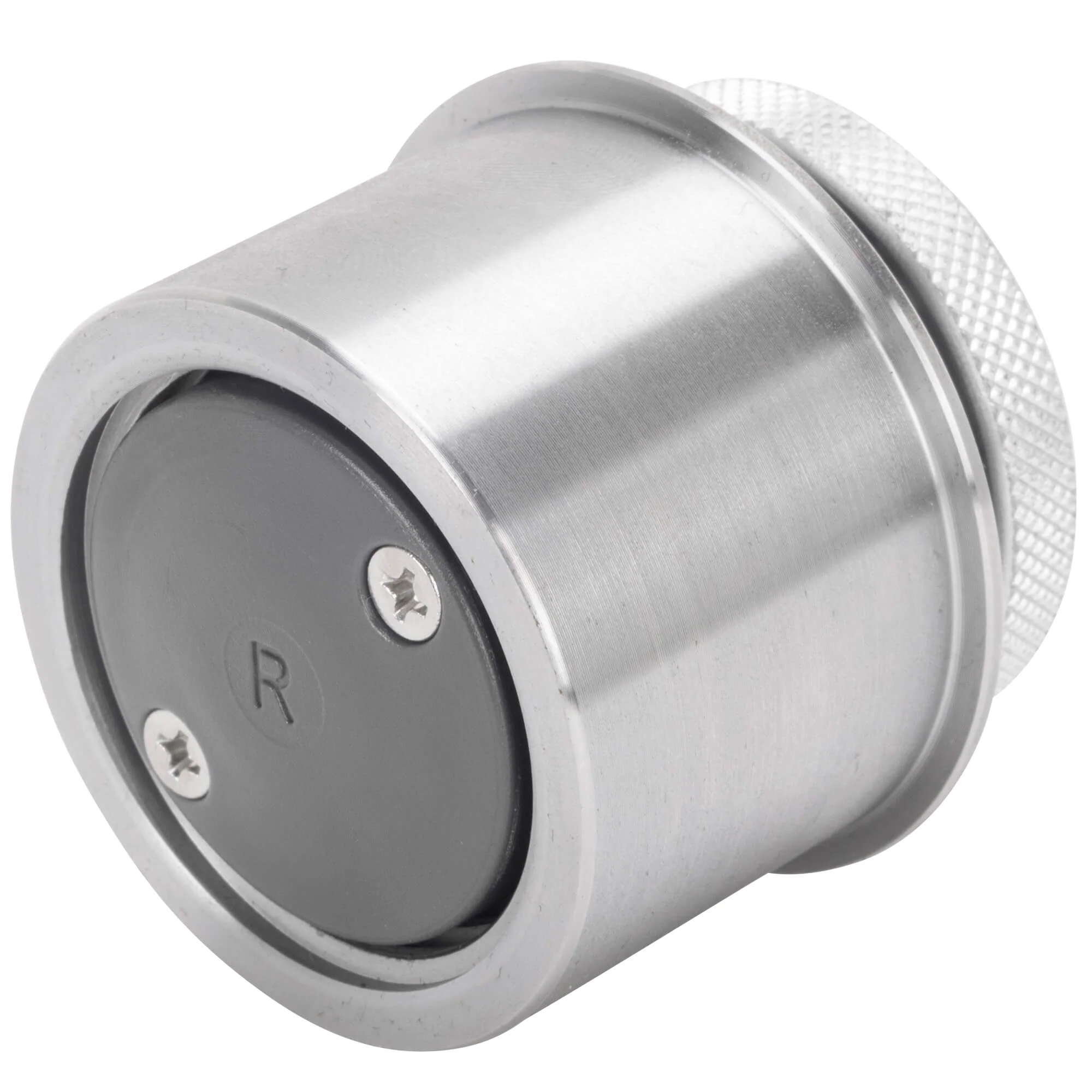 Small Flush Mount Pop-Up Gas Cap & Weld-In Bung - Vented - Aluminum - Image 4