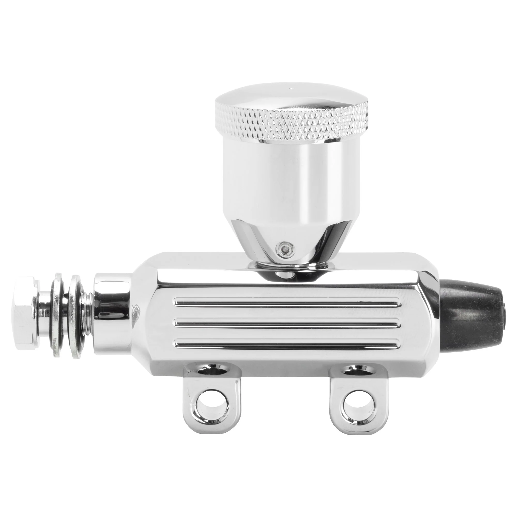 Solo Custom Mini Rear Brake Master Cylinder Assembly - Chrome