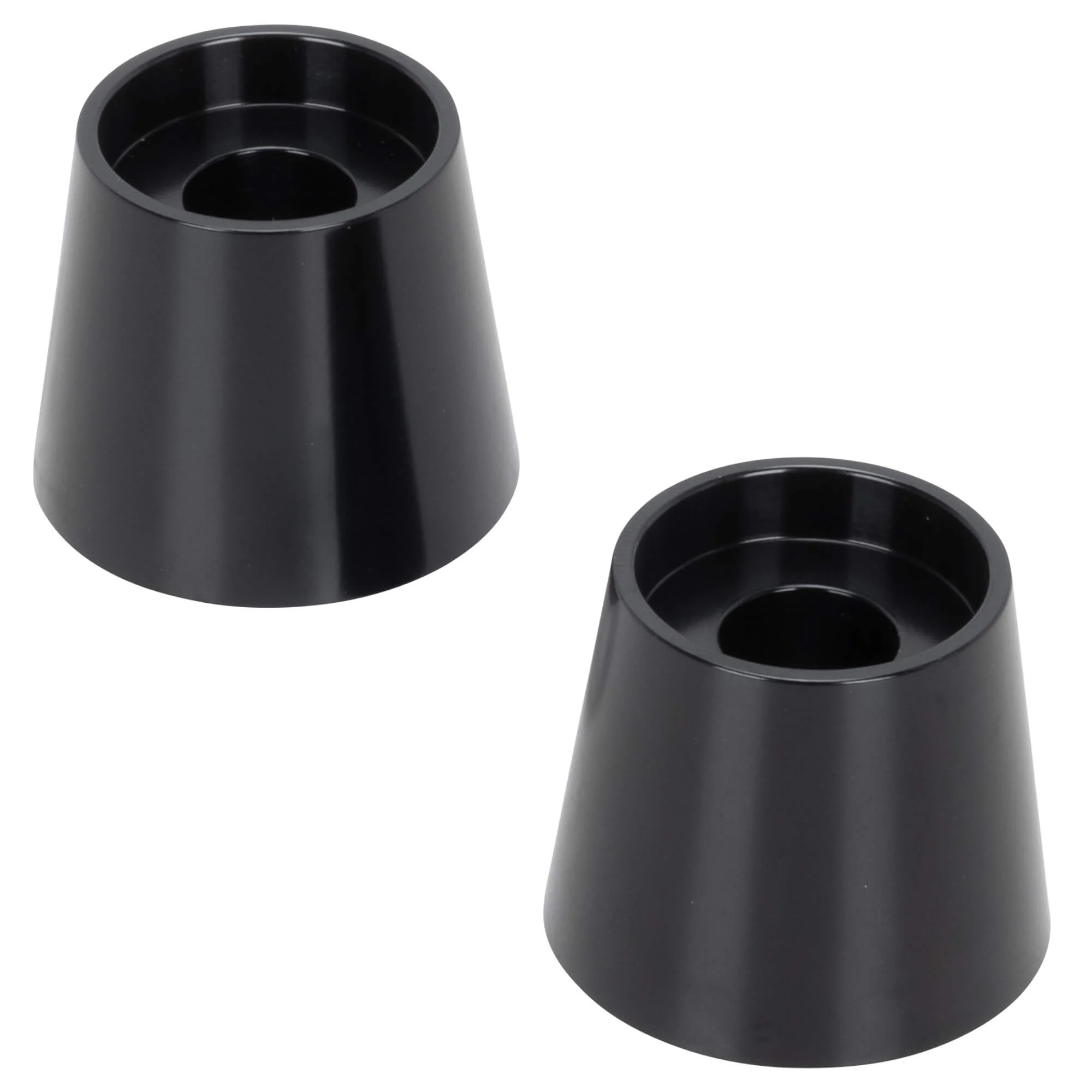 Tapered T-Bar Extensions - 1" High/1" Handlebars - Black