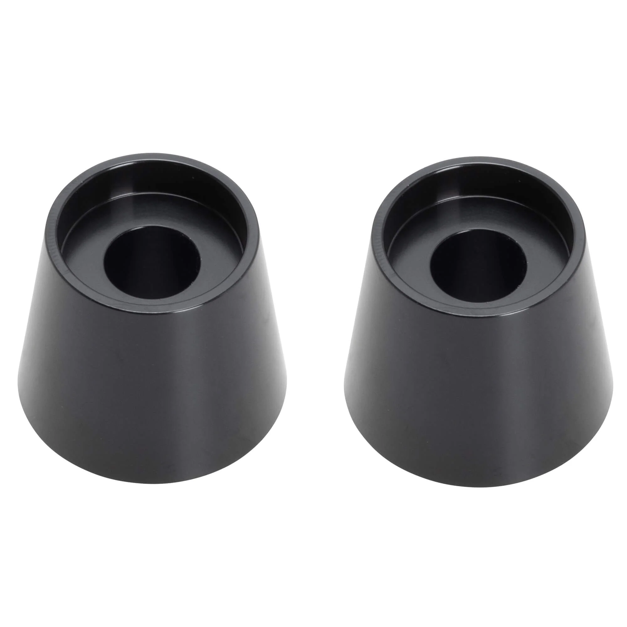Tapered T-Bar Extensions - 1" High/1" Handlebars - Black - Image 2