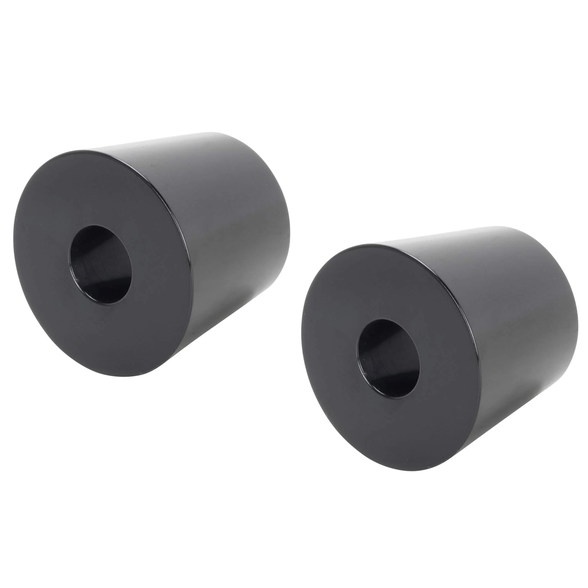 Tapered T-Bar Extensions - 1" High/1" Handlebars - Black - Image 3