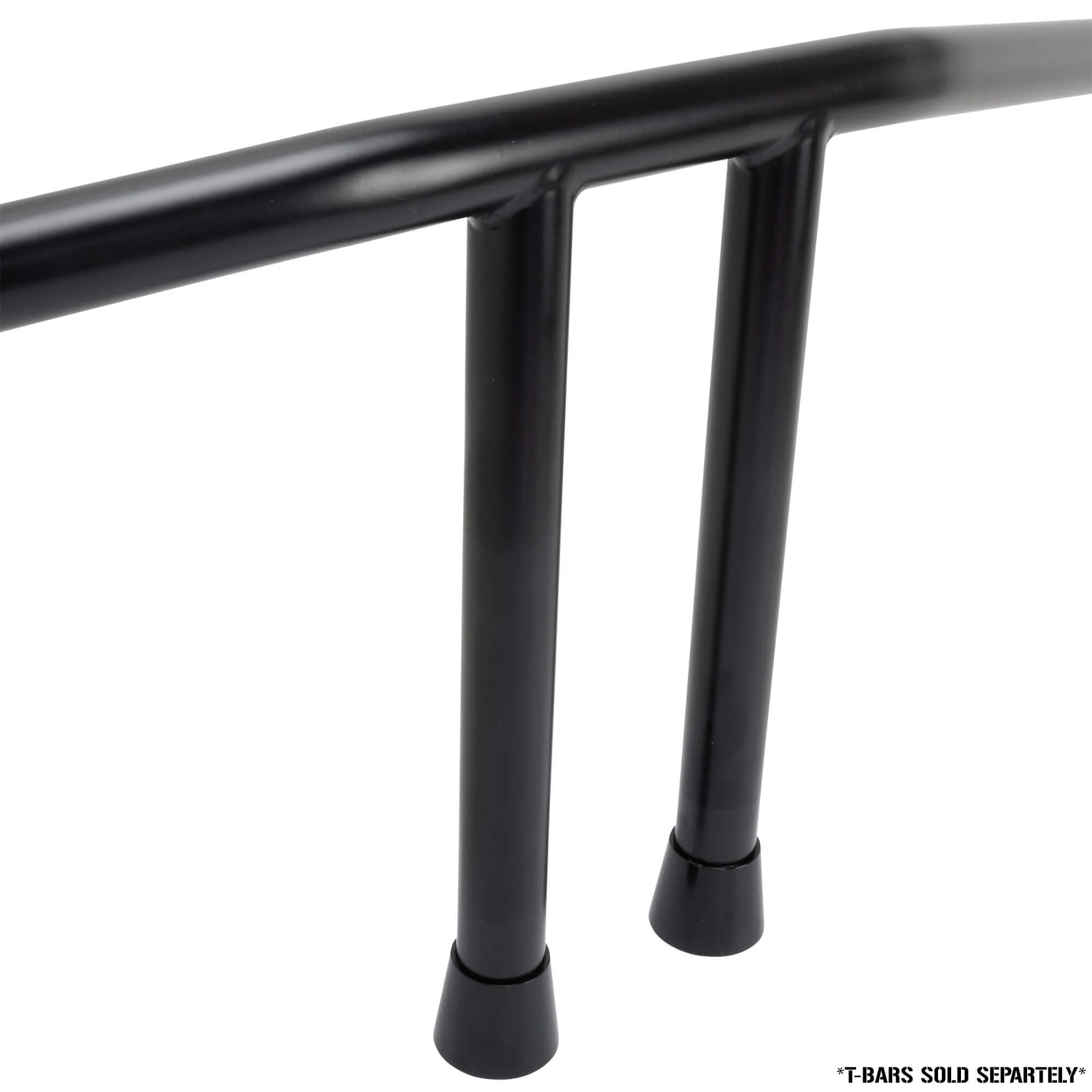 Tapered T-Bar Extensions - 1" High/1" Handlebars - Black - Image 4