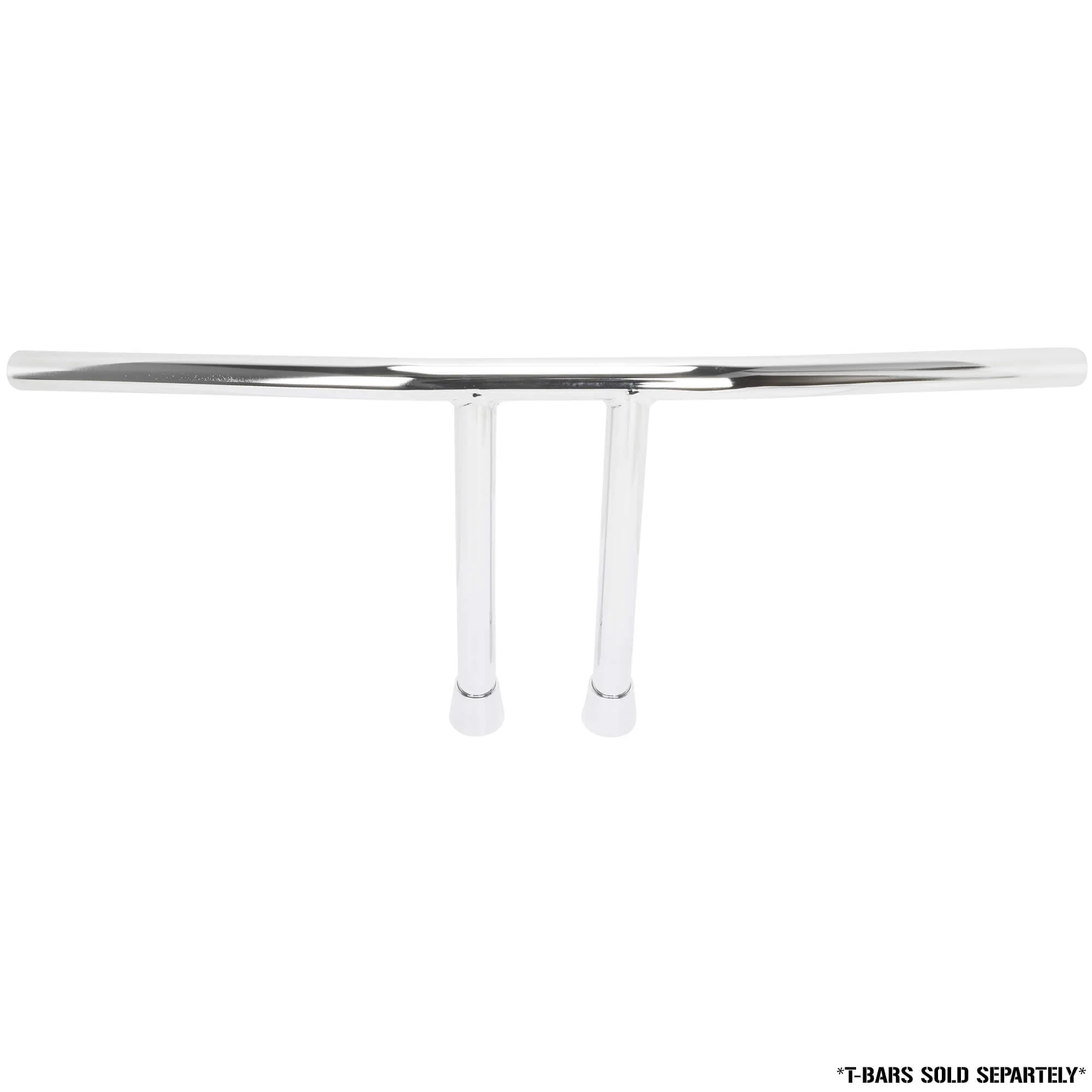 Tapered T-Bar Extensions - 1" High/1" Handlebars - Chrome - Image 5