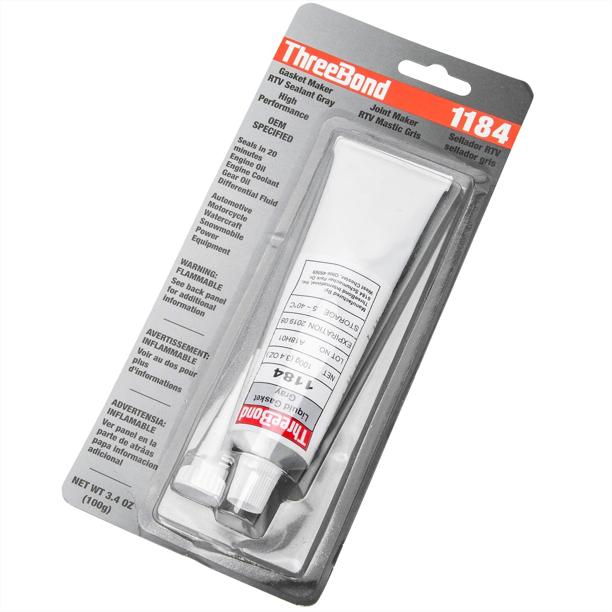 Three Bond 1184 Liquid Gasket Sealant #51-9009