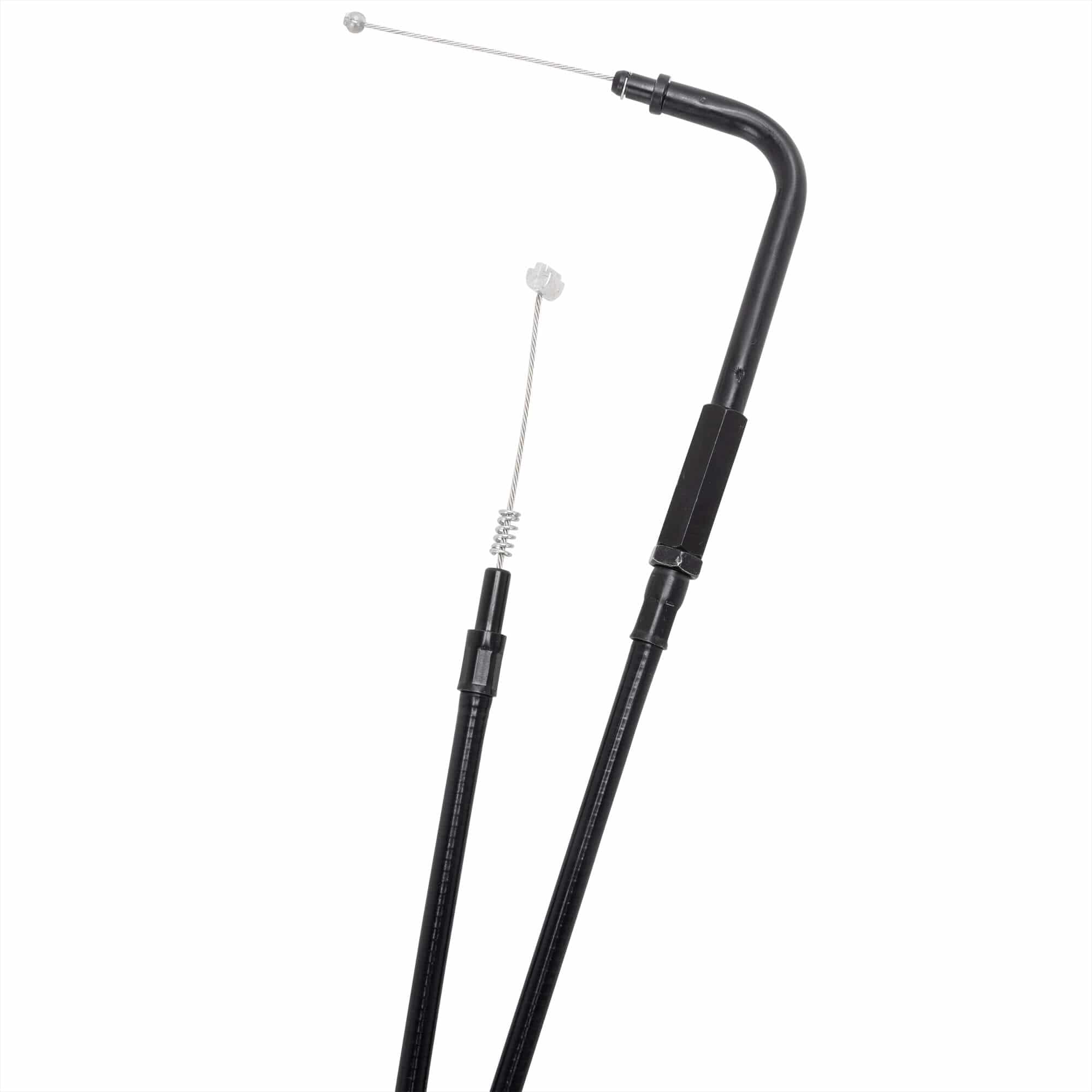 Throttle Idle Cable OEM #56355-96A Harley Dyna 1996-2008 - Blacked Out - Image 3