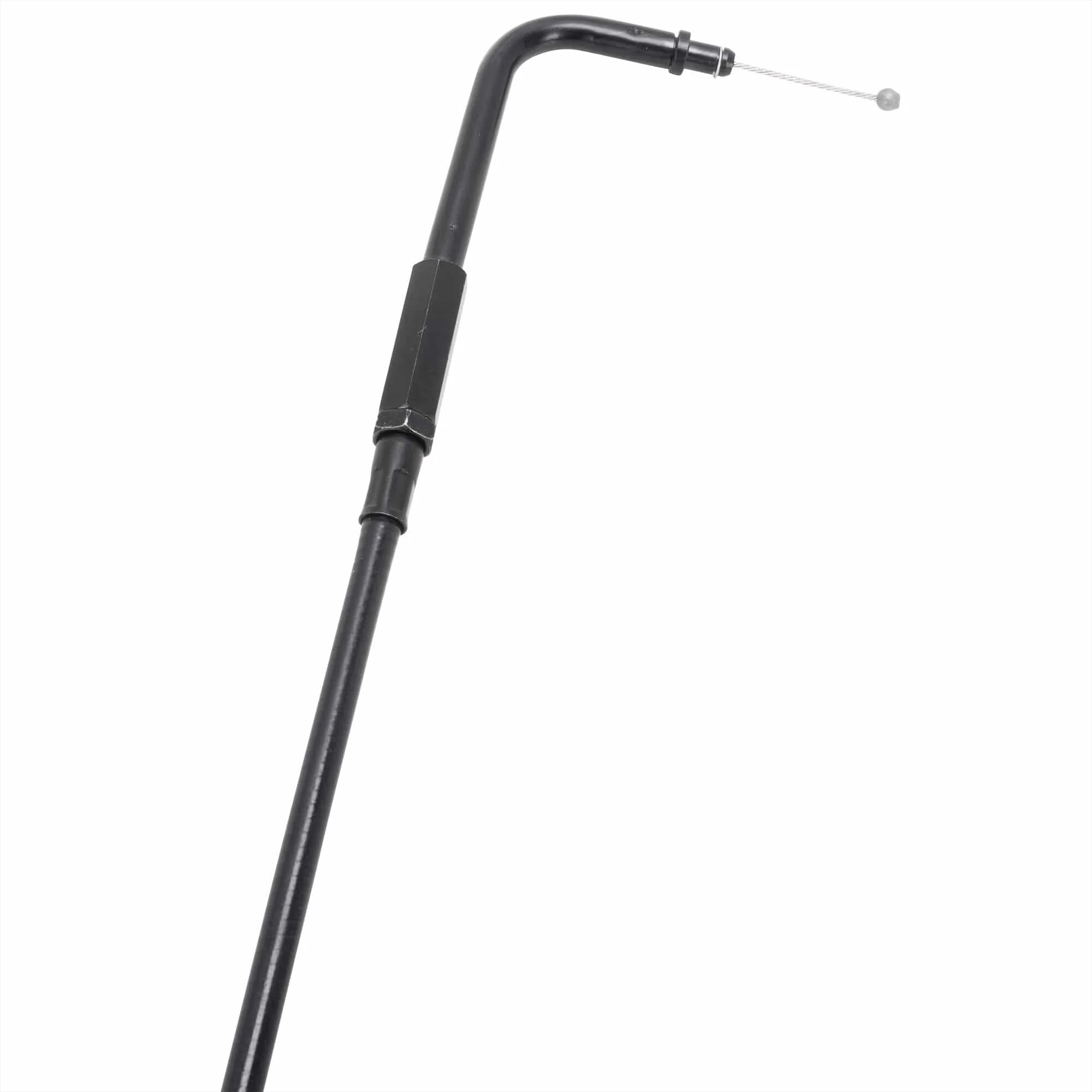 Throttle Idle Cable OEM #56355-96A Harley Dyna 1996-2008 - Blacked Out - Image 4