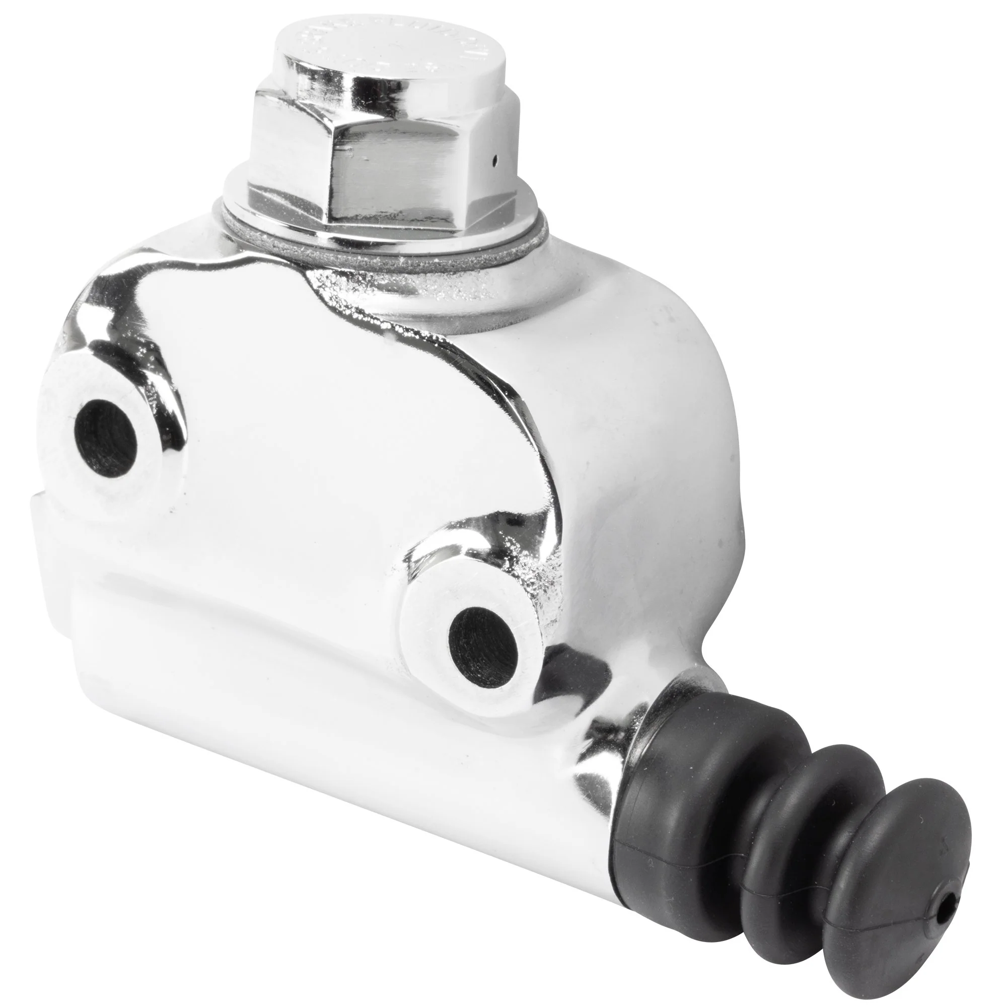 Wagner Lockheed Type Rear Disc Brake Master Cylinder - Chrome - 1973-E1979 Harley-Davidson FL/FX - Image 8