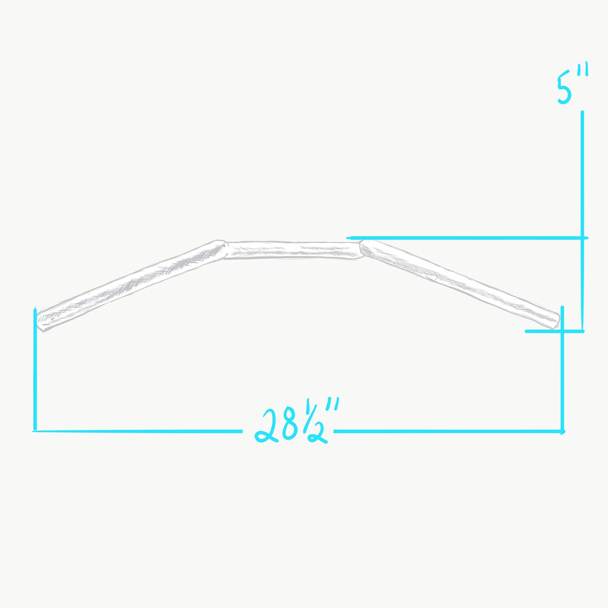 Z Bar Handlebars - 1 inch - 2 inch Rise - Black - Image 3