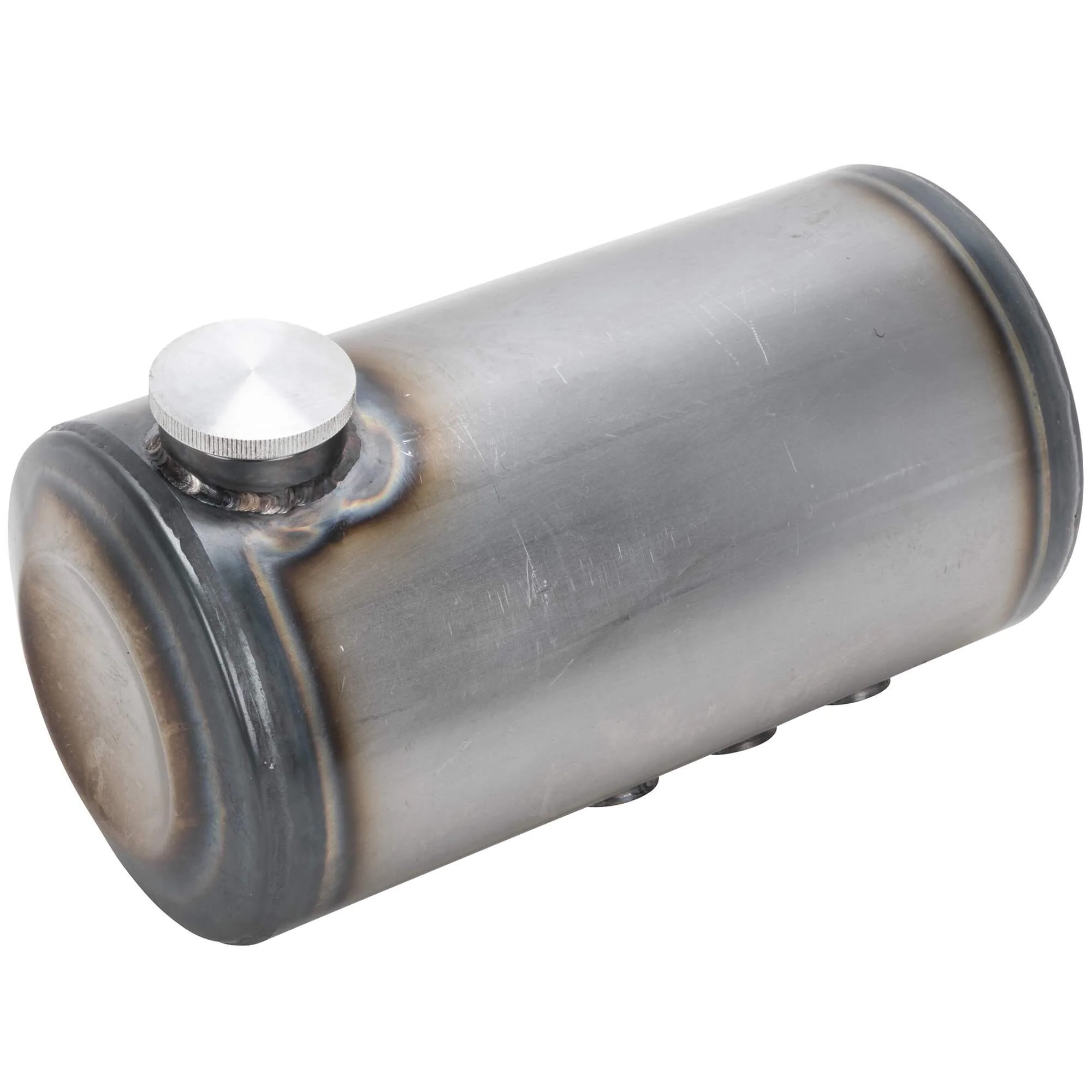 Dished Clamp-On Steel Motorcycle Oil Tank for Harley Sportster Hardtails