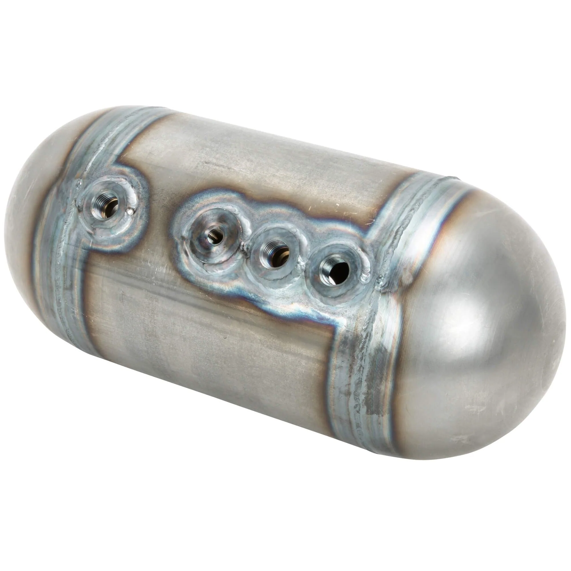 Domed Steel Motorcycle Oil Tank for H-D Sportster Big Twin and Universal Choppers - Image 3