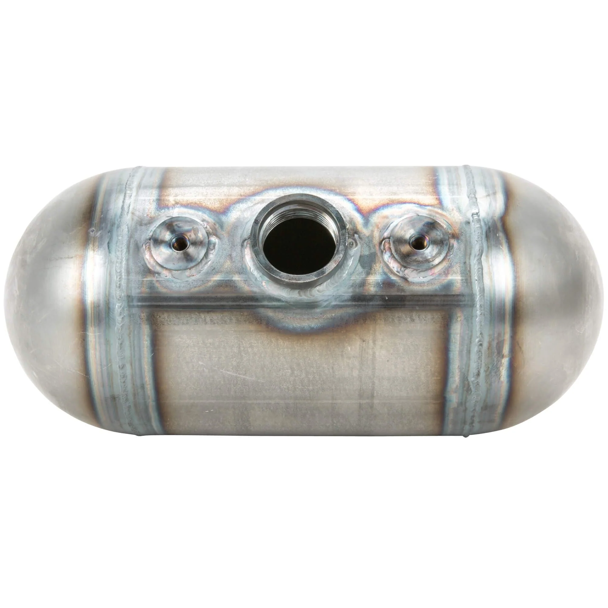 Domed Steel Motorcycle Oil Tank for Triumph Choppers - Image 2