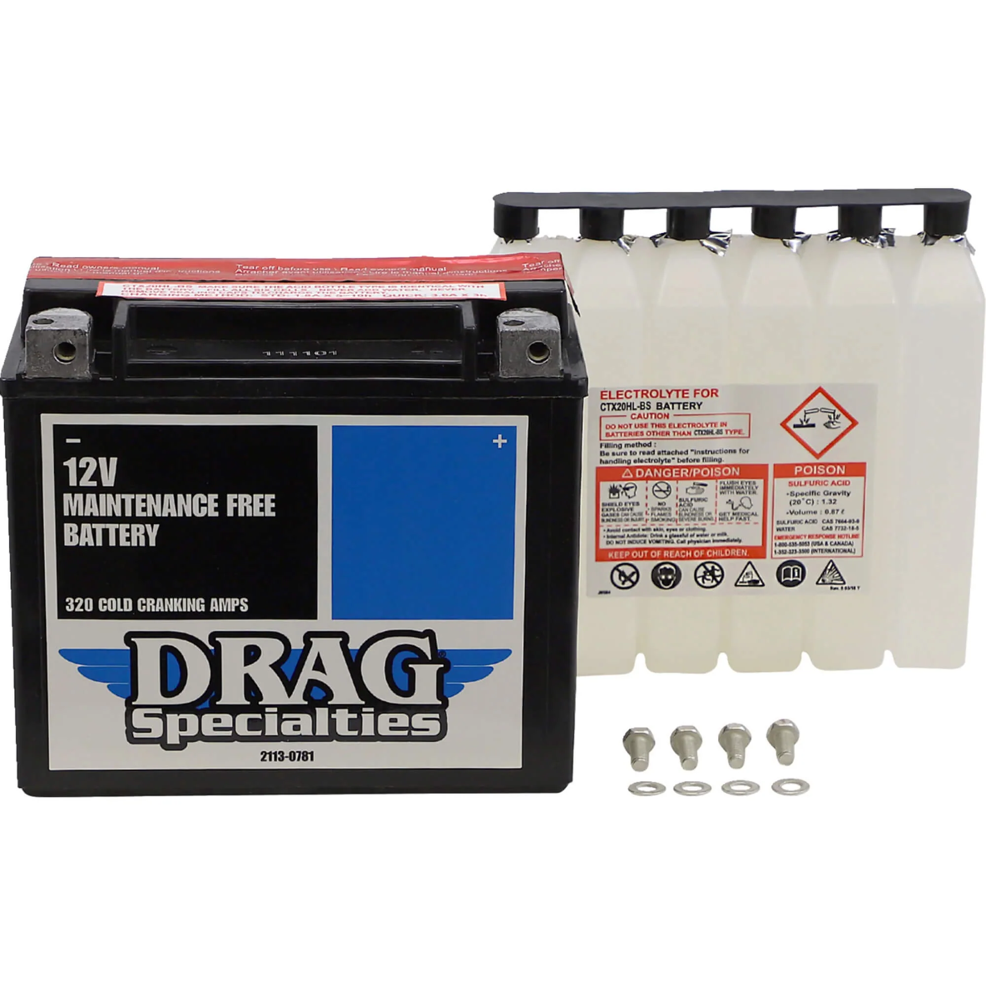AGM Maintenance Free Battery 2000-Up Harley-Davidson Softails 99-17 FXD/FXDWG/FLD - Image 3