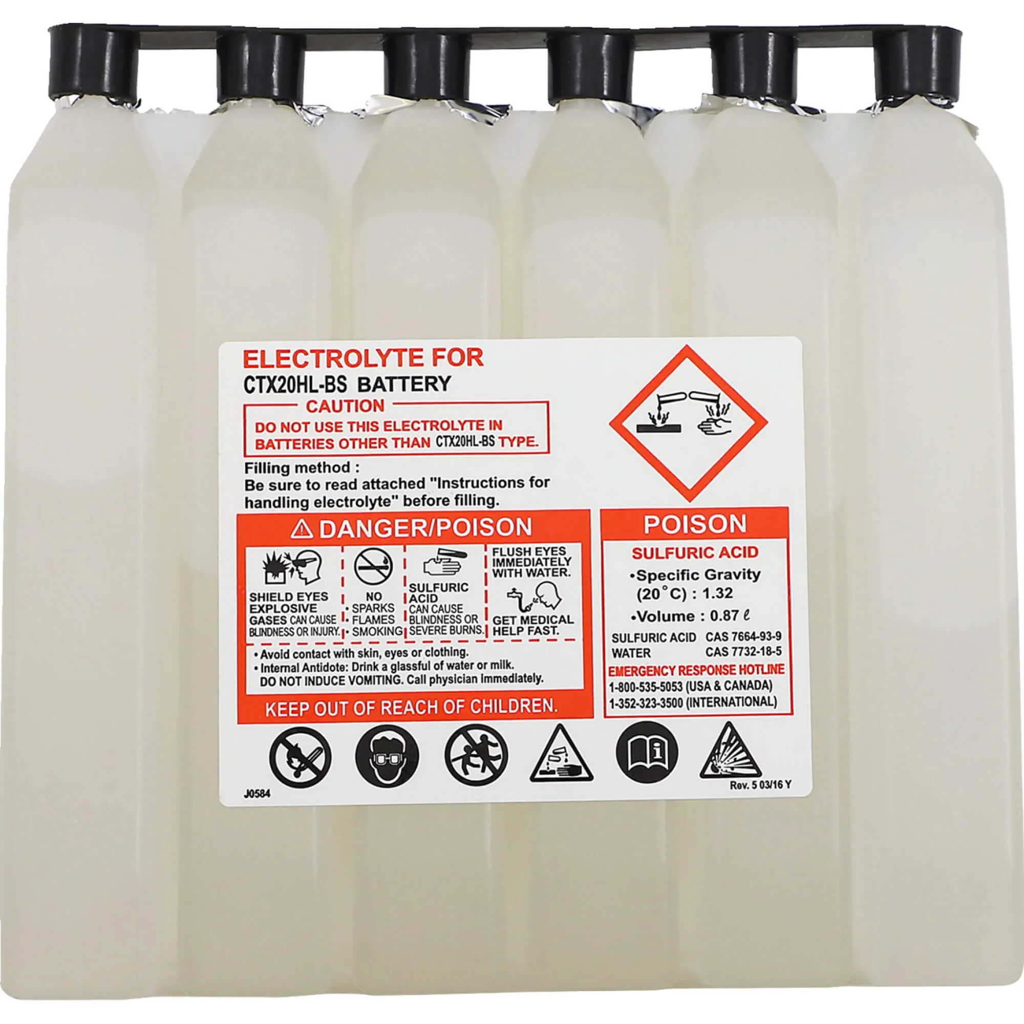 AGM Maintenance Free Battery 2000-Up Harley-Davidson Softails 99-17 FXD/FXDWG/FLD - Image 4