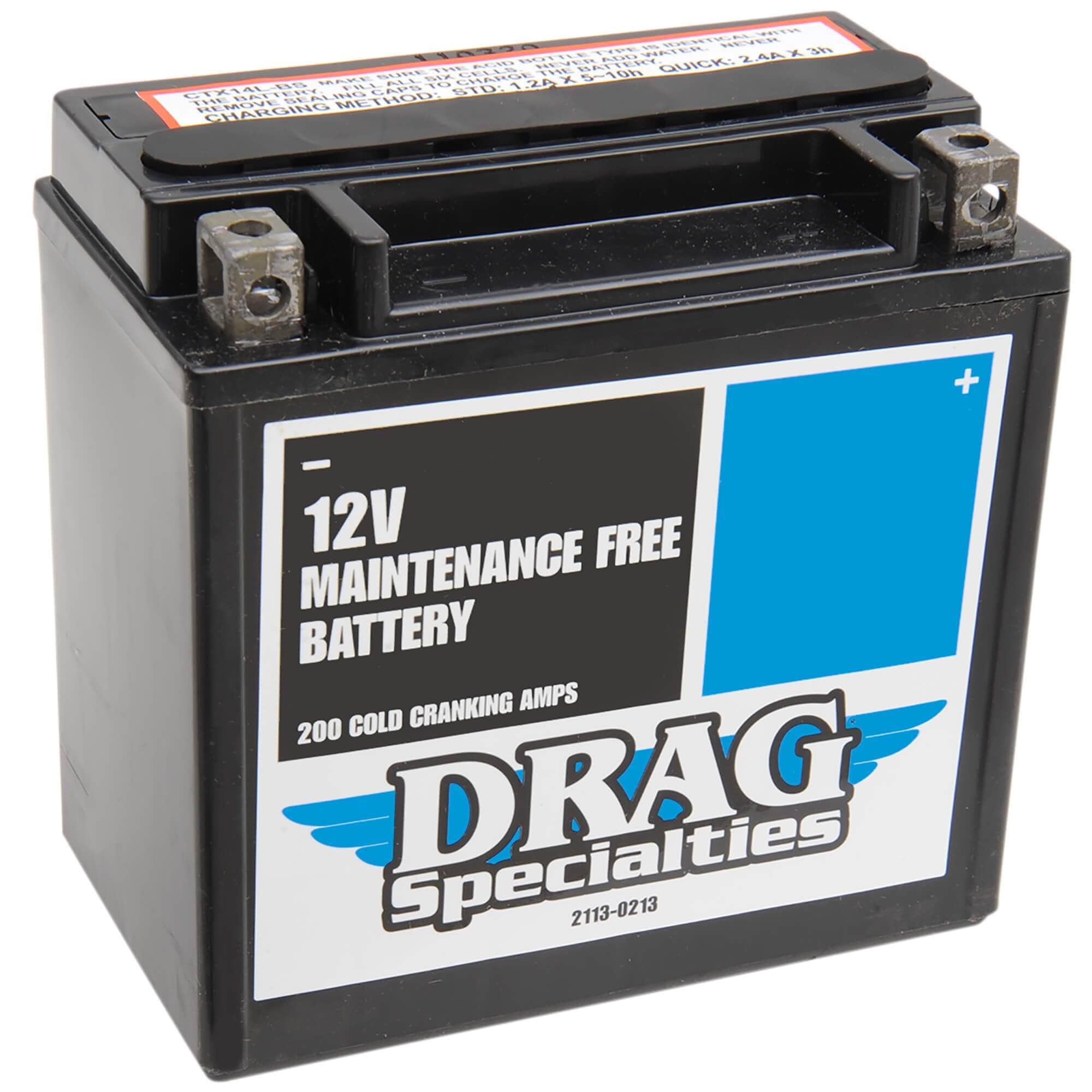 AGM Maintenance Free Battery 2004-Up Harley-Davidson Sportster XL 15-20 XG 500/750/750A