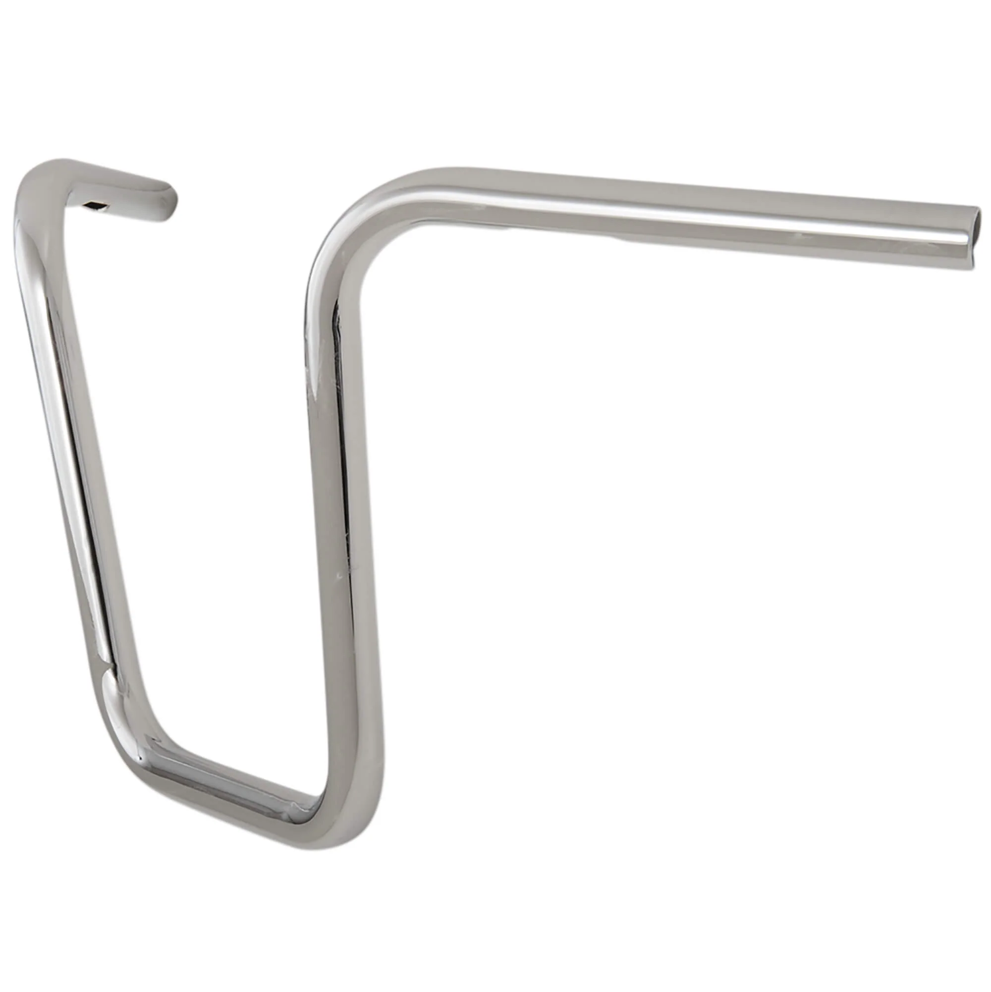 Ape Hanger/Narrow TBW Handlebars - 1 inch - 12 inch Rise - Chrome - Image 2