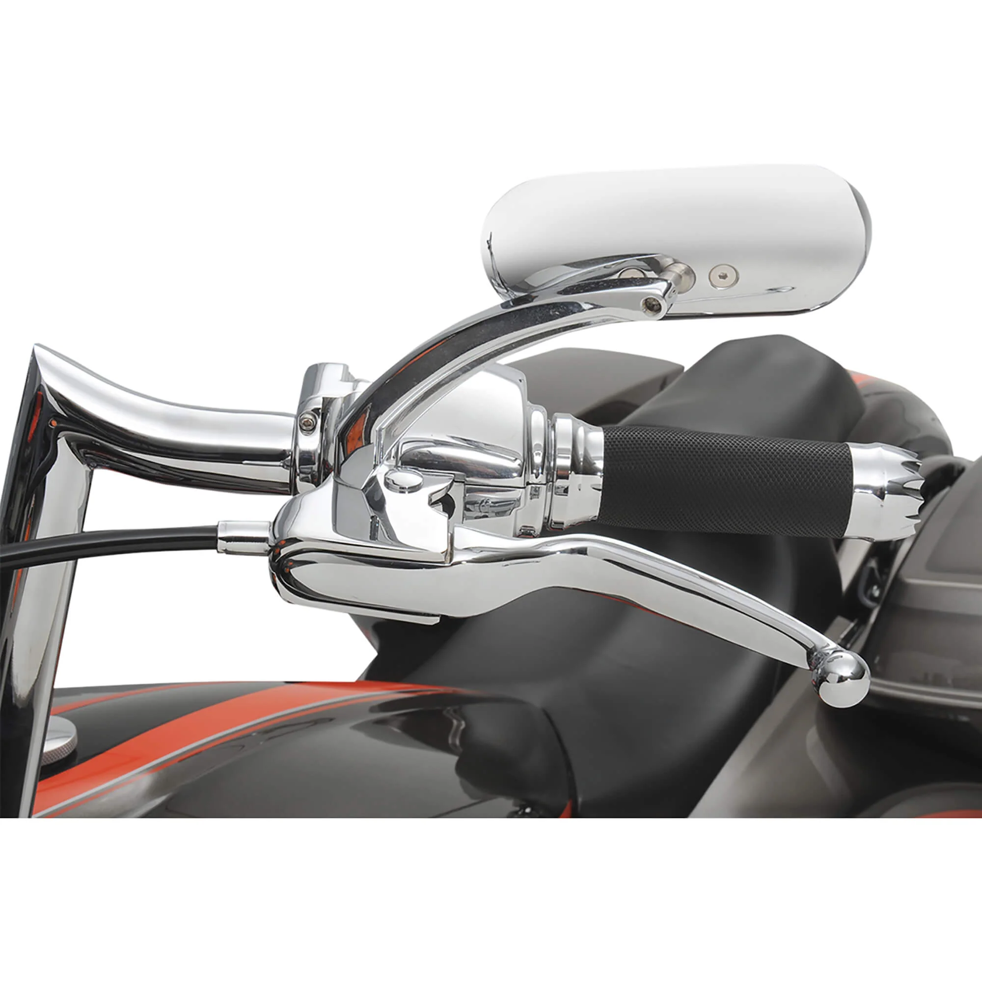 Brake/Mechanical Clutch Controls Kit - Chrome - 2008-13 Harley-Davidson FLHX/FLHT/FLTR/FLHR - Image 4