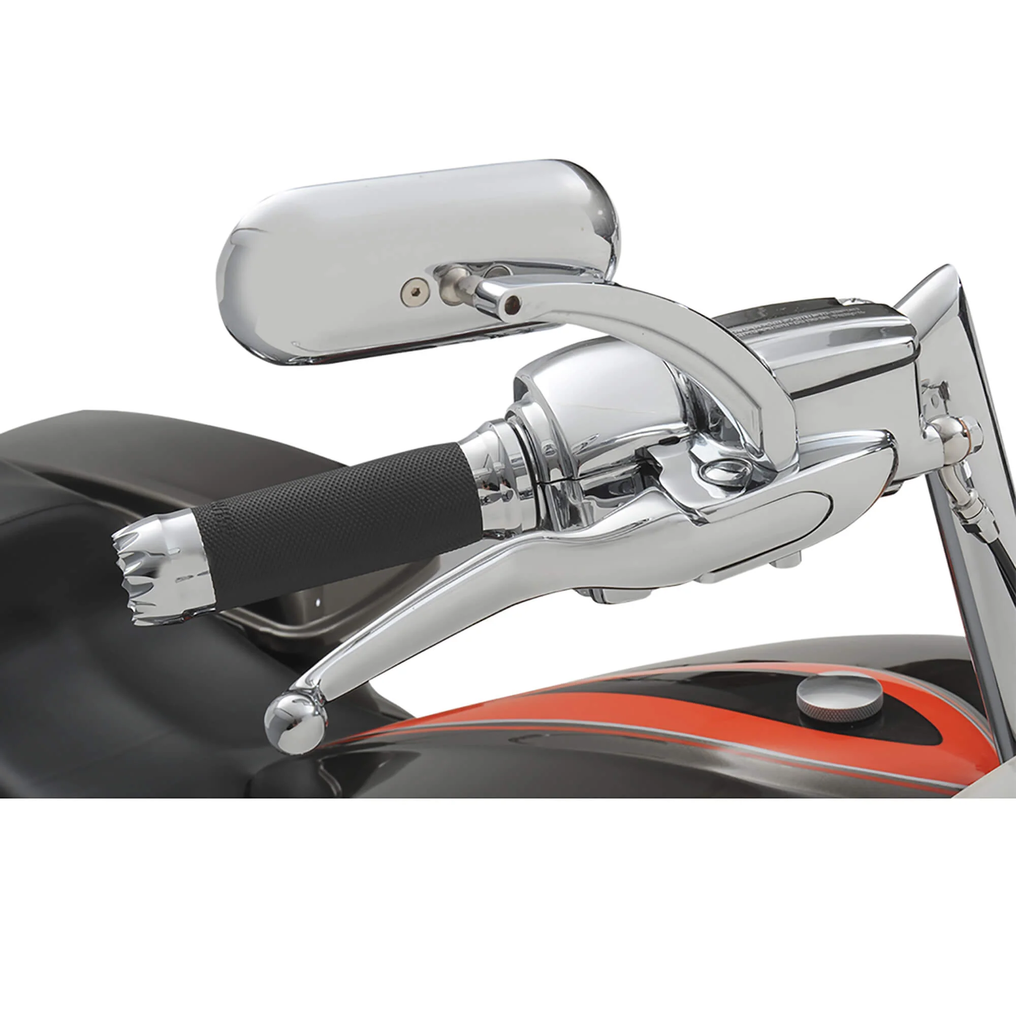 Brake/Mechanical Clutch Controls Kit - Chrome - 2008-13 Harley-Davidson FLHX/FLHT/FLTR/FLHR - Image 5