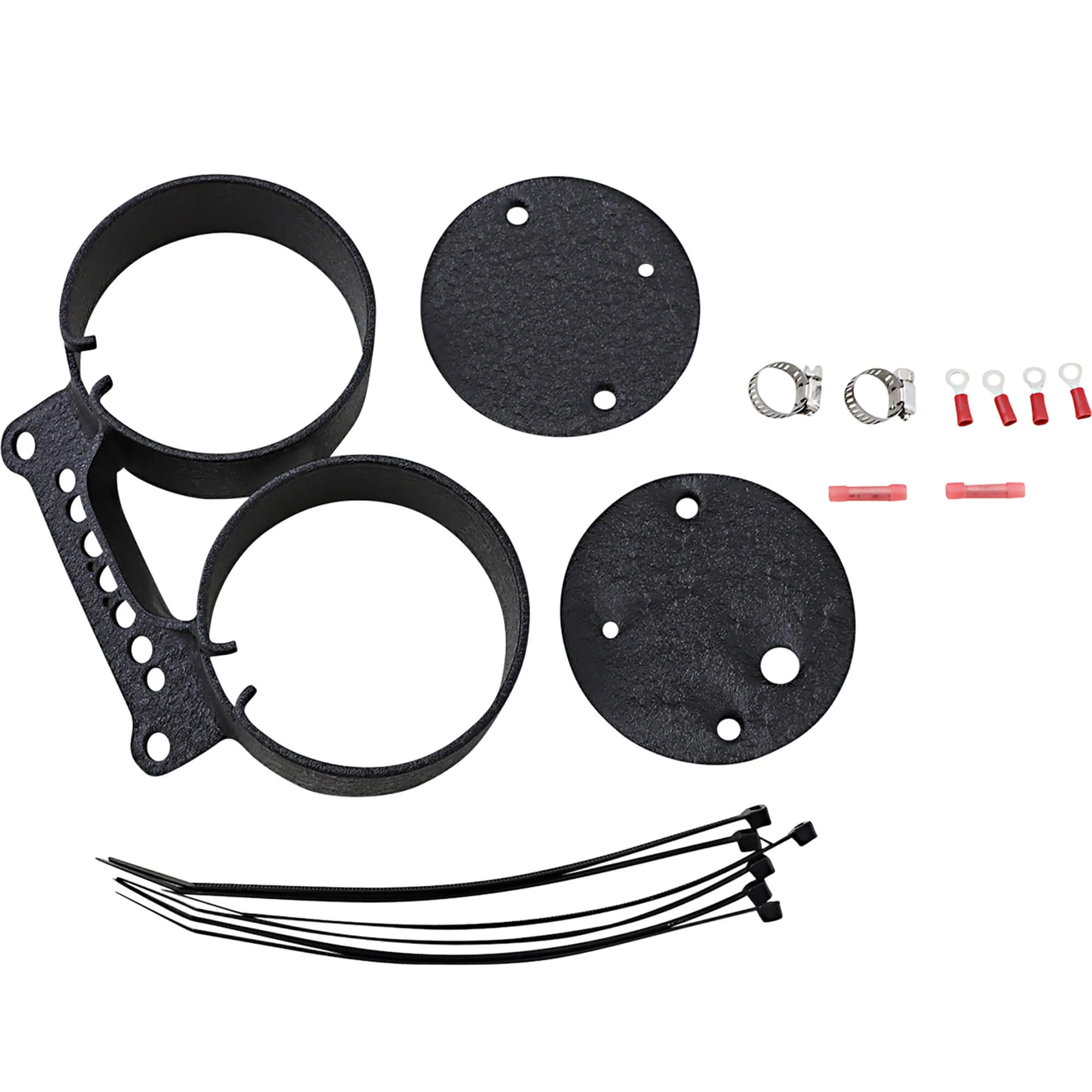Dual Gauge Bracket - Black - 1995-2001 Harley-Davidson XL1200 99-05 FXDX 95-00 FXDX-CONV - Image 3