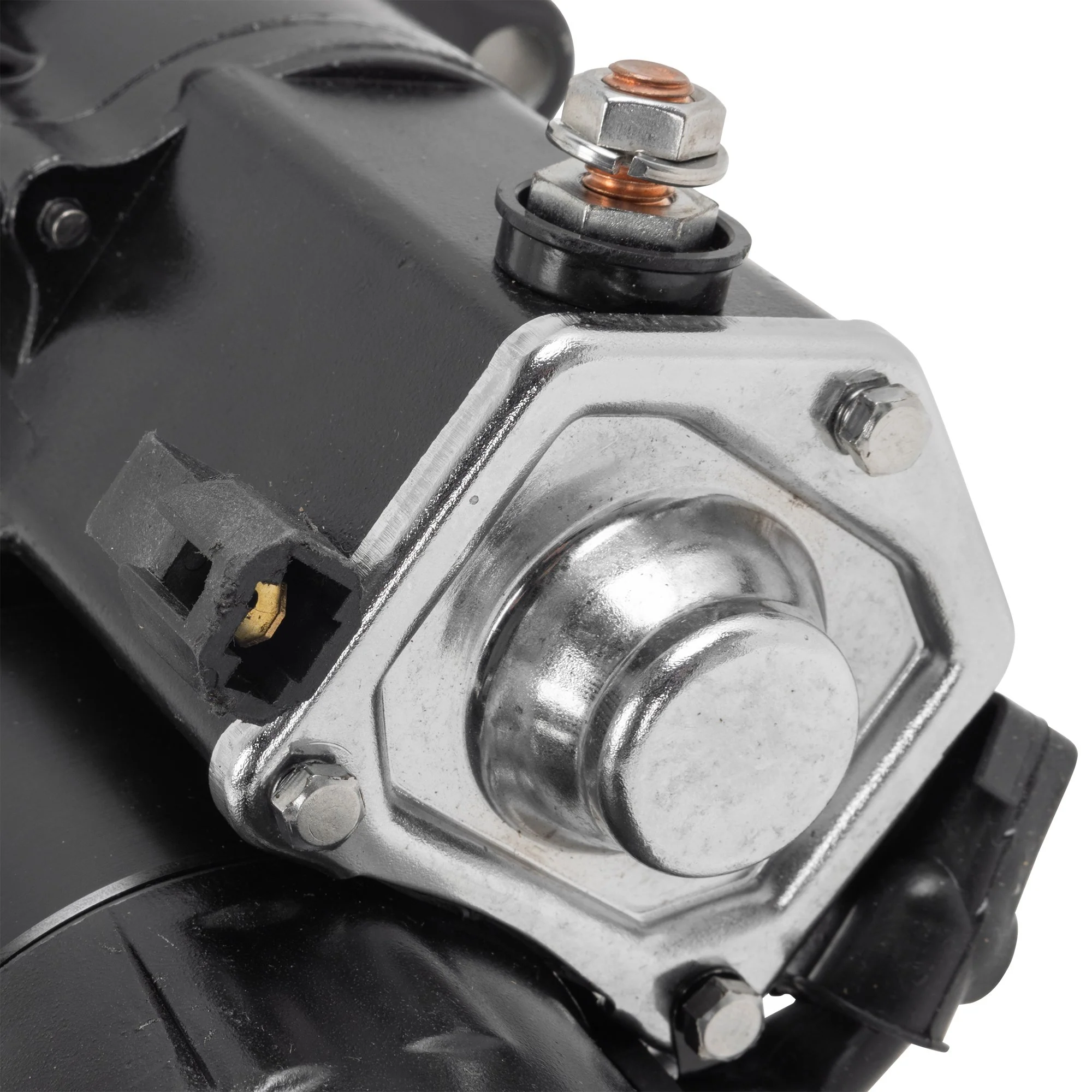 Replacement  Starter - 1990-2006 Harley-Davidson Big Twin/Twin Cam - Black - Image 15