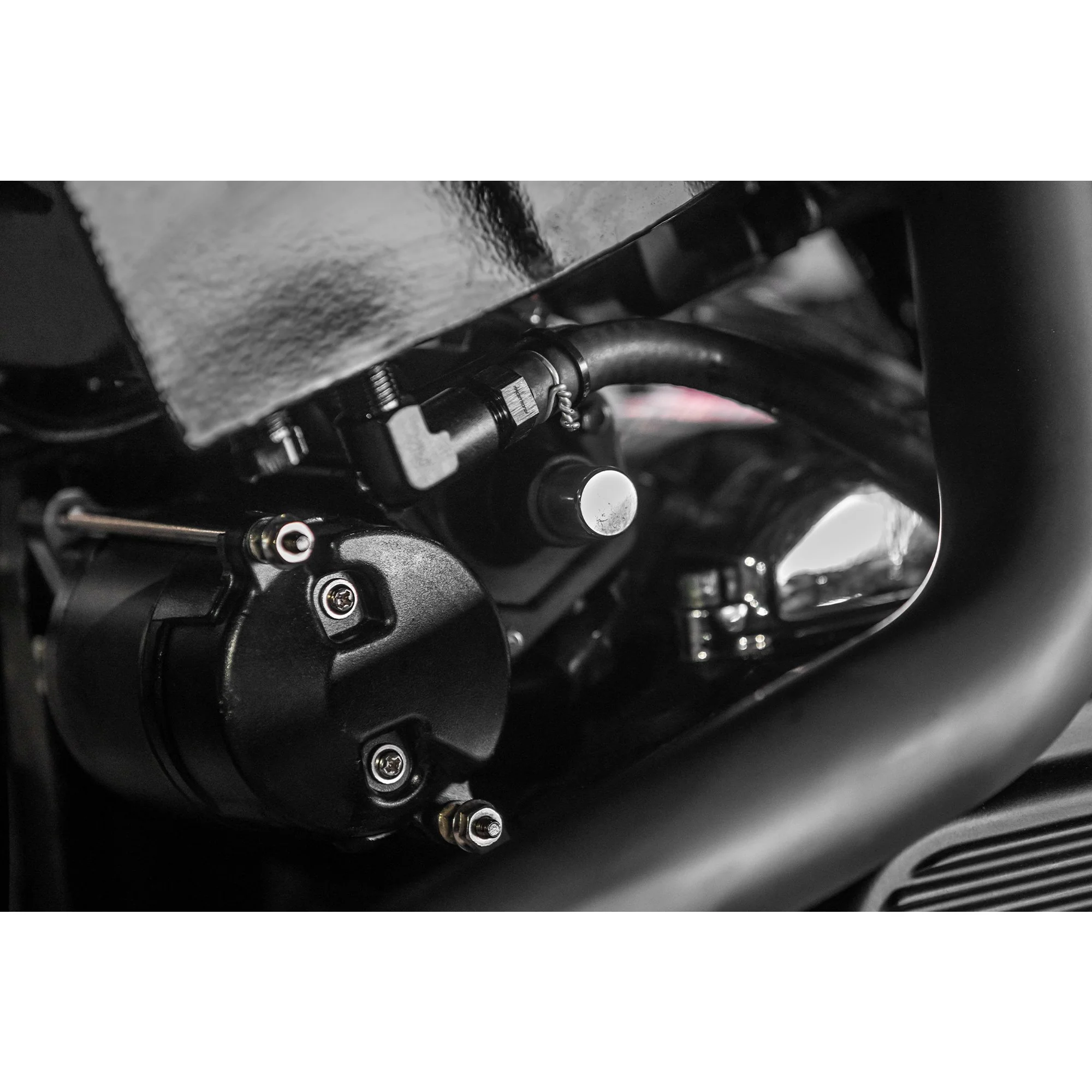 Replacement  Starter - 1990-2006 Harley-Davidson Big Twin/Twin Cam - Black - Image 3