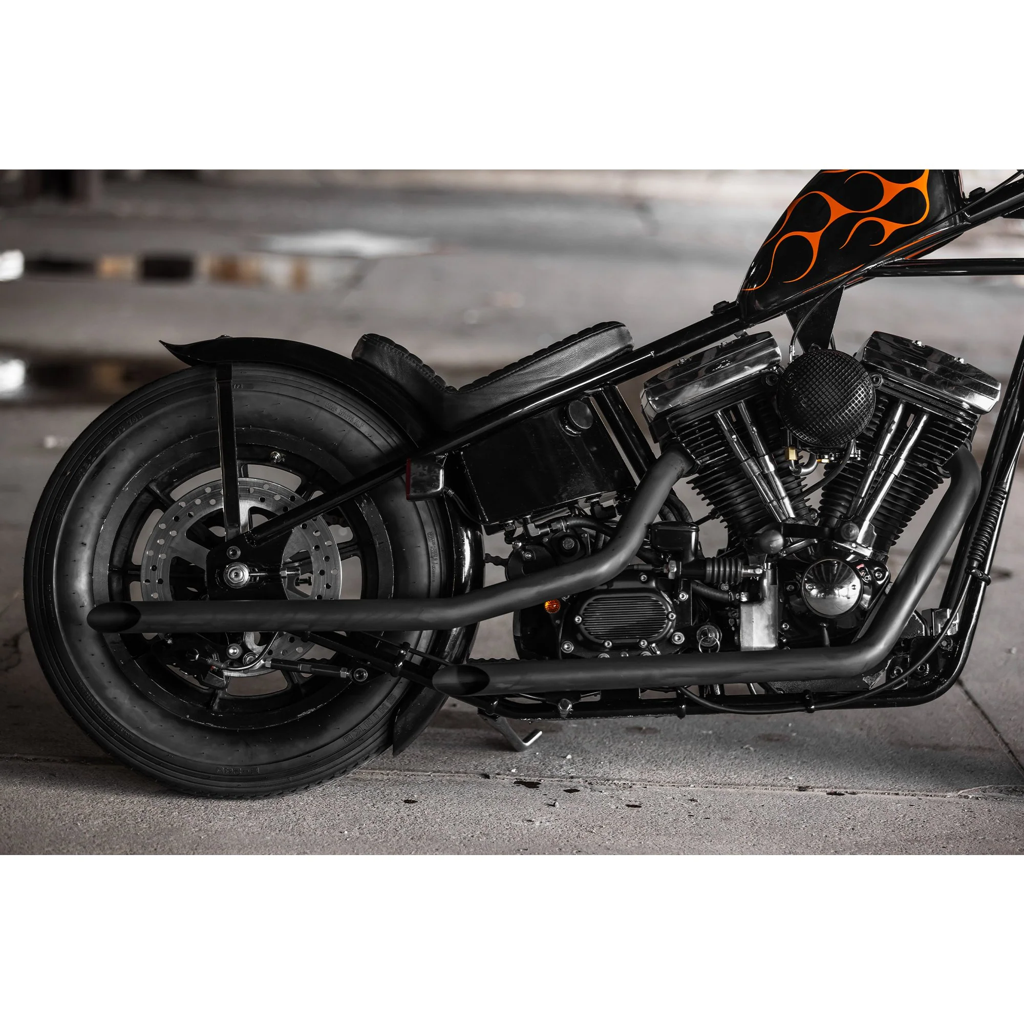 Replacement  Starter - 1990-2006 Harley-Davidson Big Twin/Twin Cam - Black - Image 4