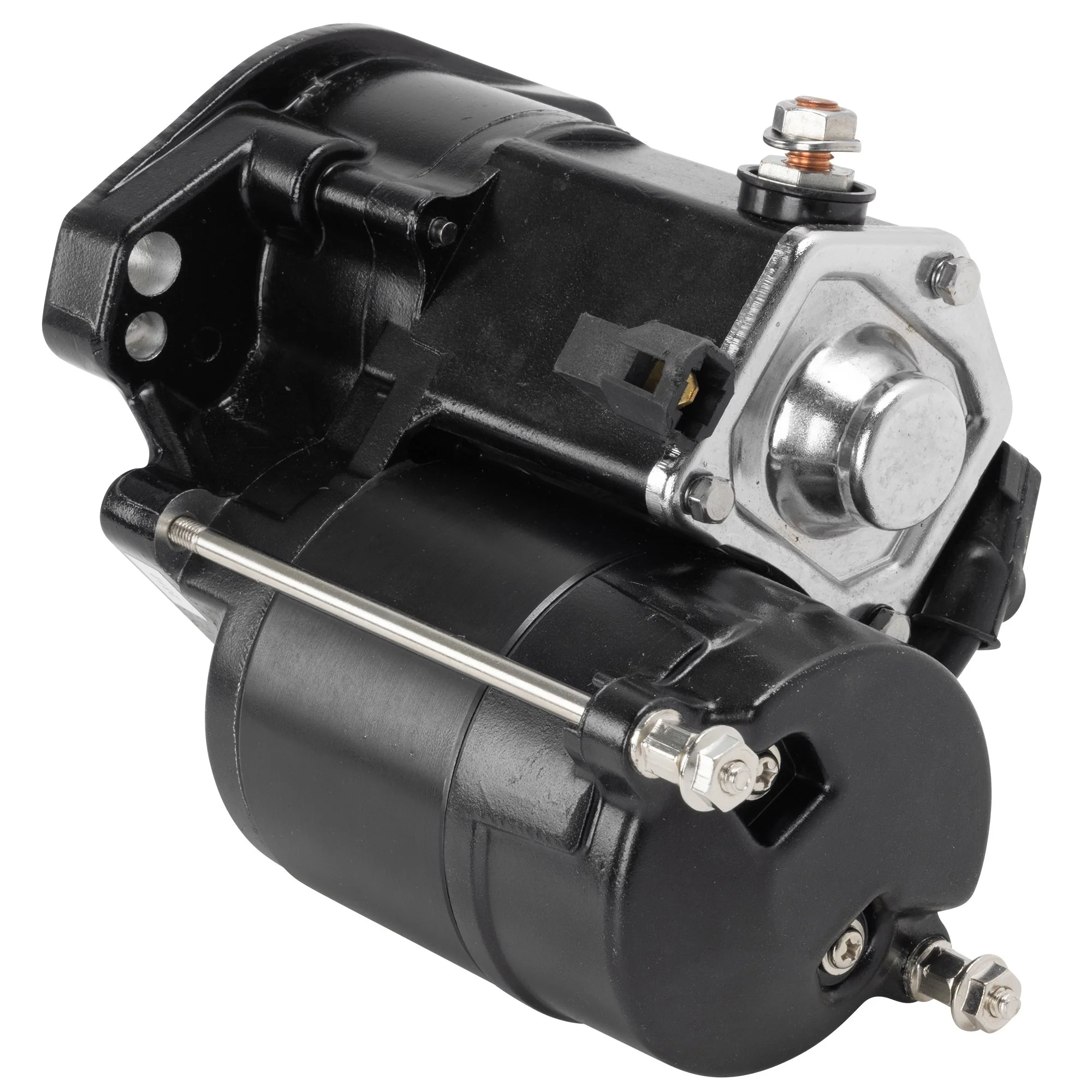 Replacement  Starter - 1990-2006 Harley-Davidson Big Twin/Twin Cam - Black - Image 6