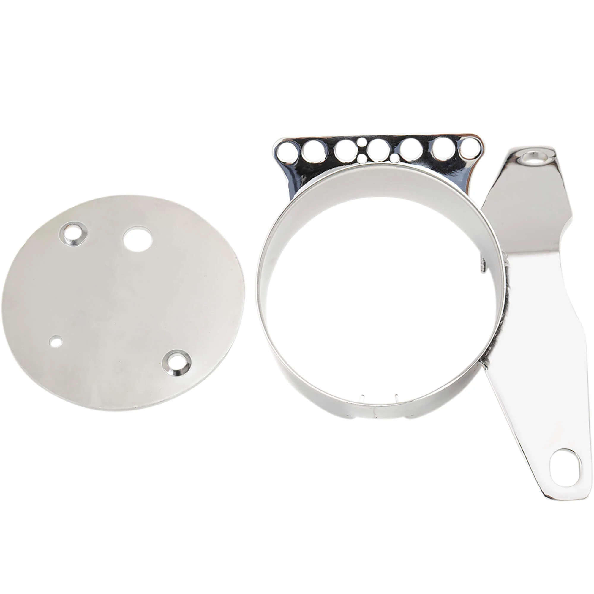 Speedometer Relocation Bracket - Chrome - 2004-2013 Harley-Davidson Sportster XL (EXCEPT 883C/1200C)