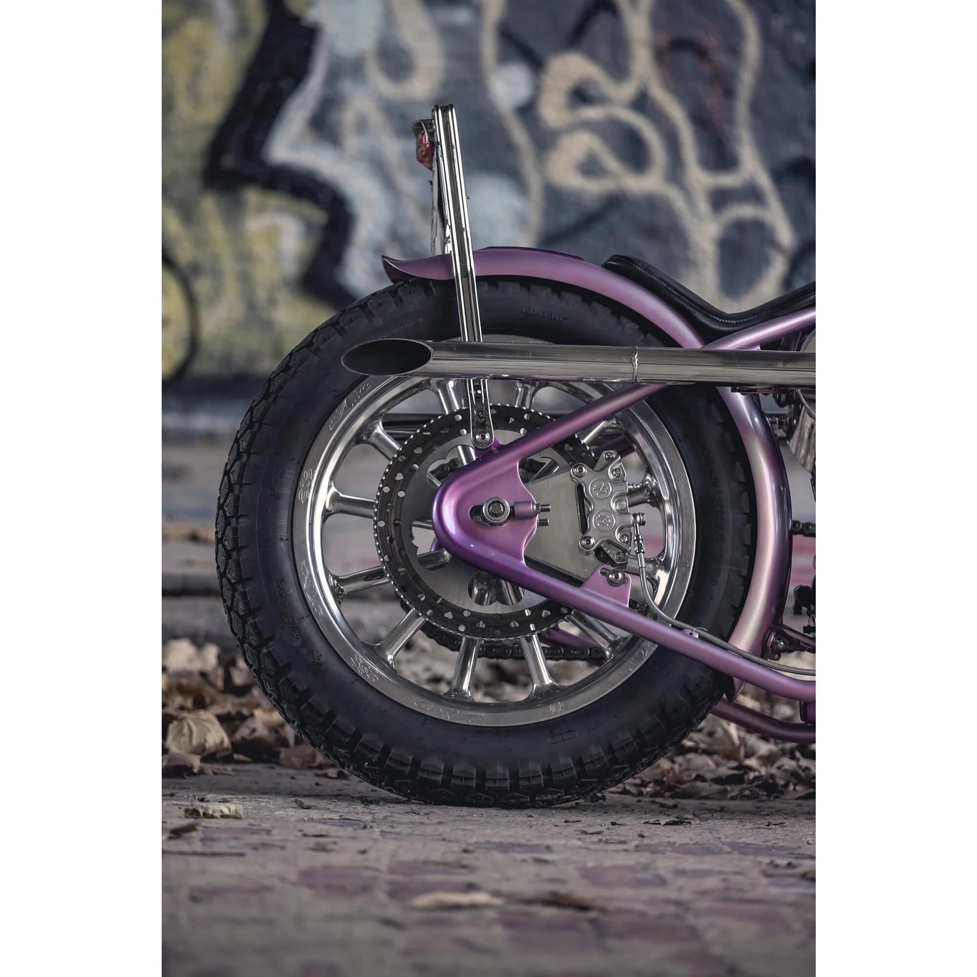 K70 4.00-18 Front/Rear Motorcycle Tire - Image 3