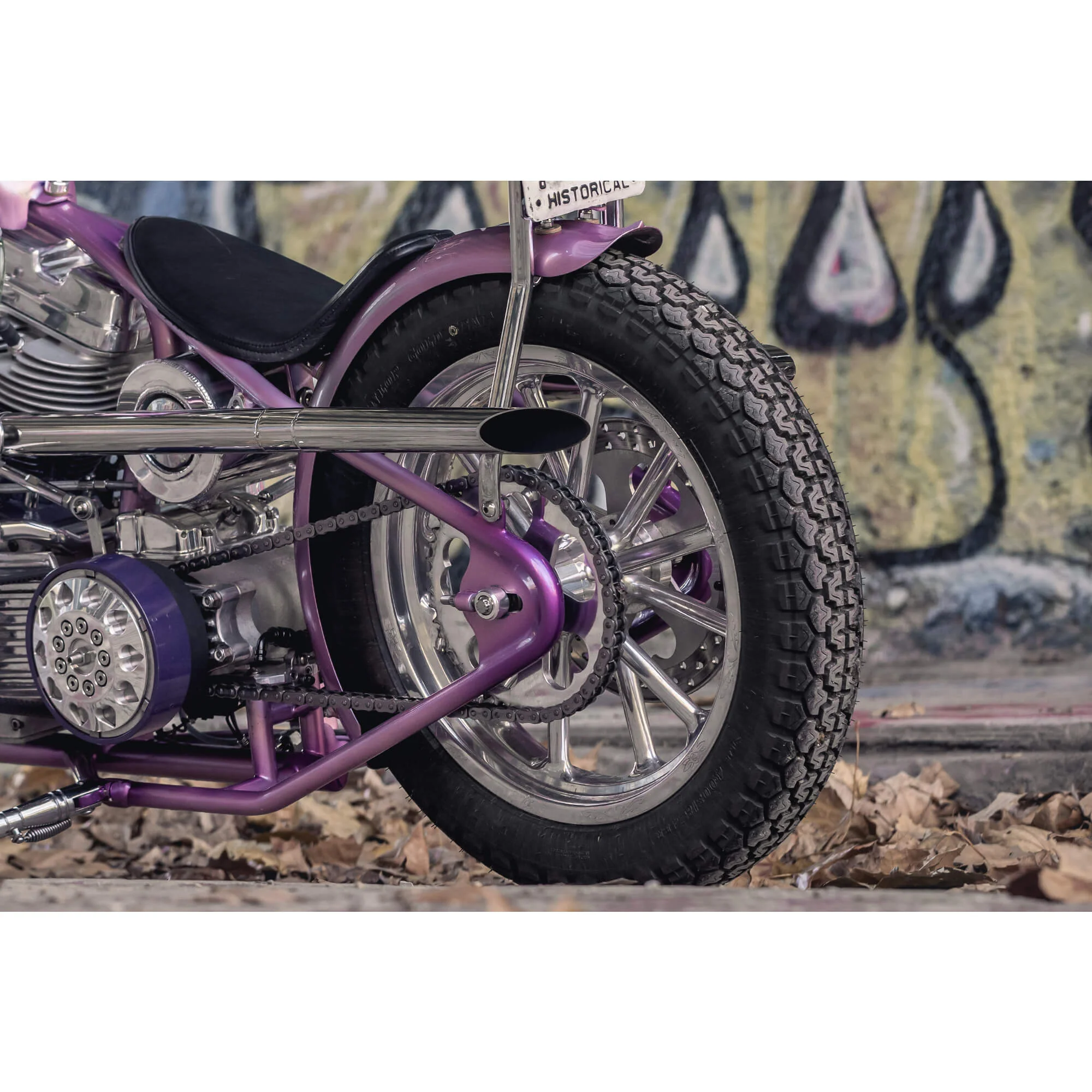 K70 4.00-18 Front/Rear Motorcycle Tire - Image 4