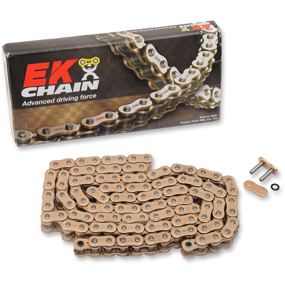 530 ZVX3 Sealed Extreme Series X-Ring Chain - 150 Links - Gold