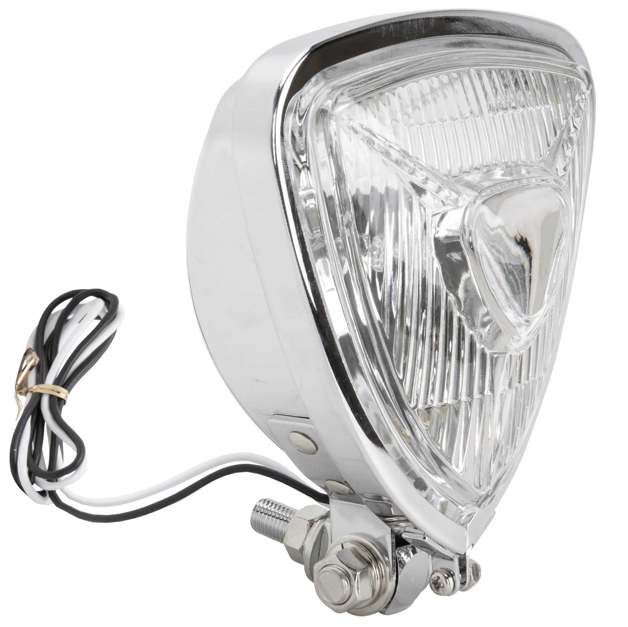 Aris Style Triangular Headlight - Chrome - Image 3