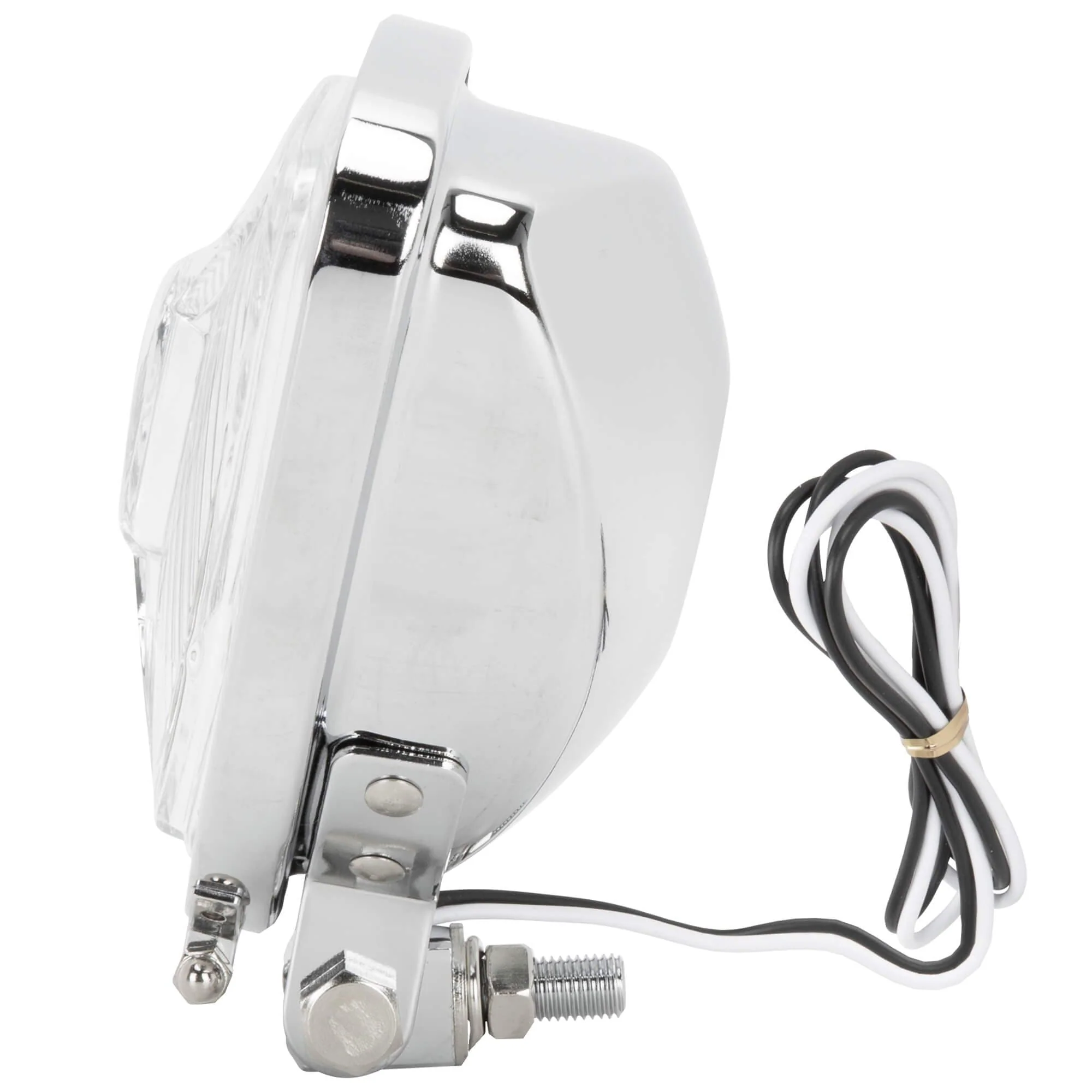 Aris Style Triangular Headlight - Chrome - Image 4