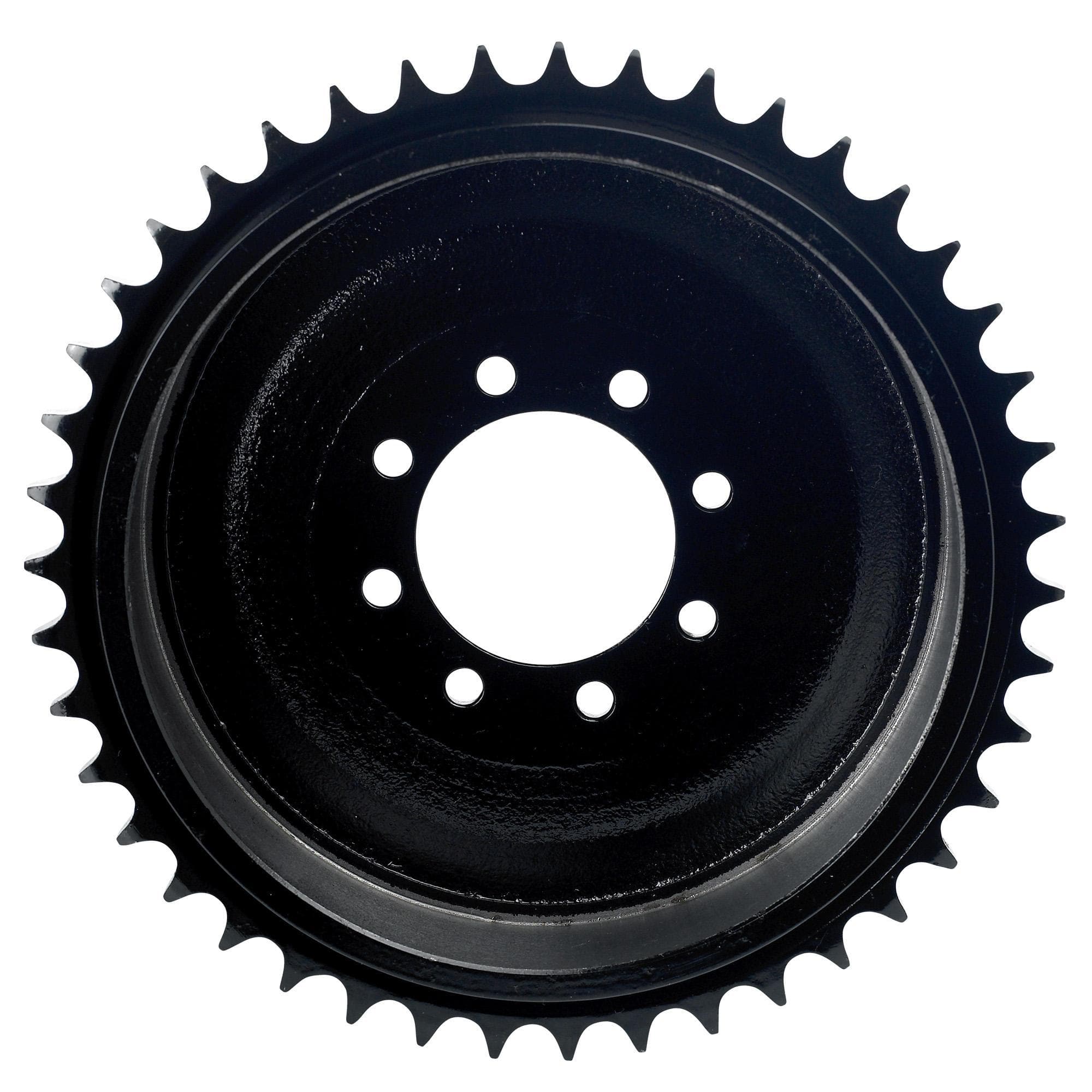 Brake Drum with 43 Tooth Sprocket Triumph OEM #37-1276 - Image 3