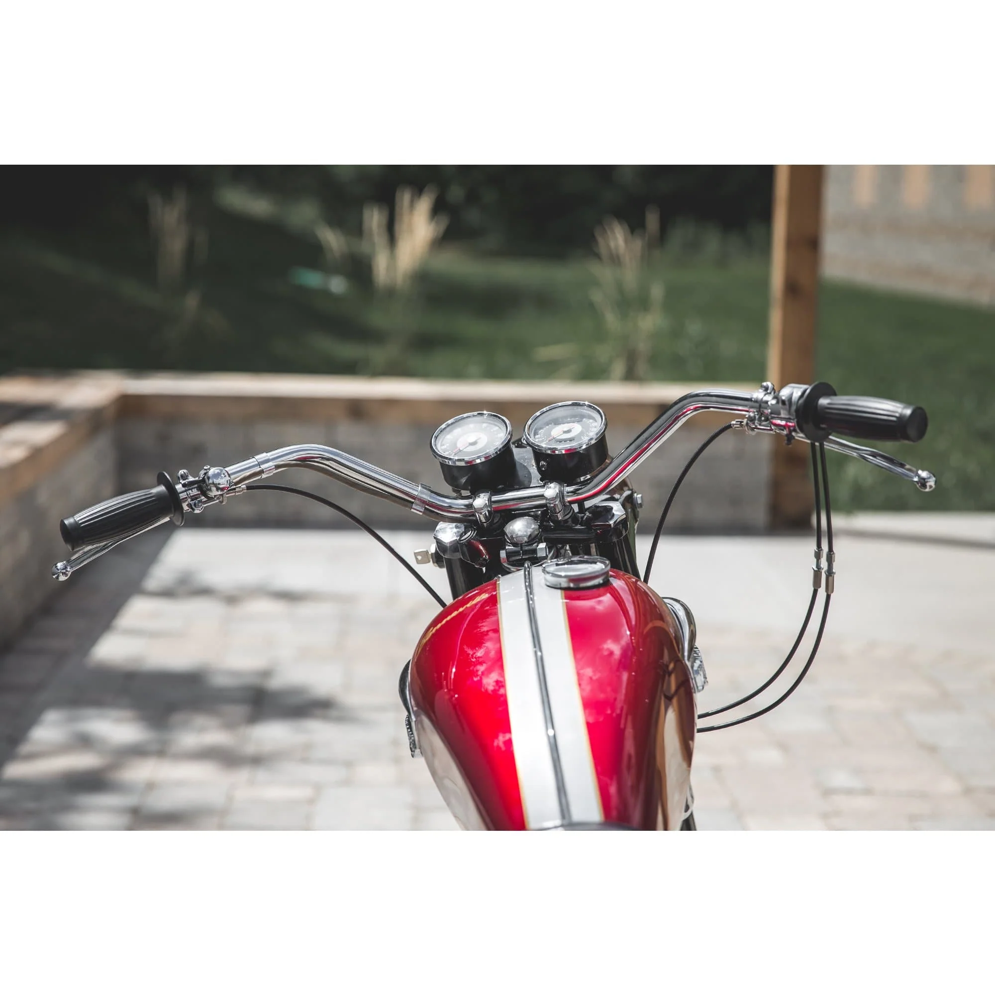 Triumph Reproduction Handlebars - 7/8 inch Western Bend - Image 6