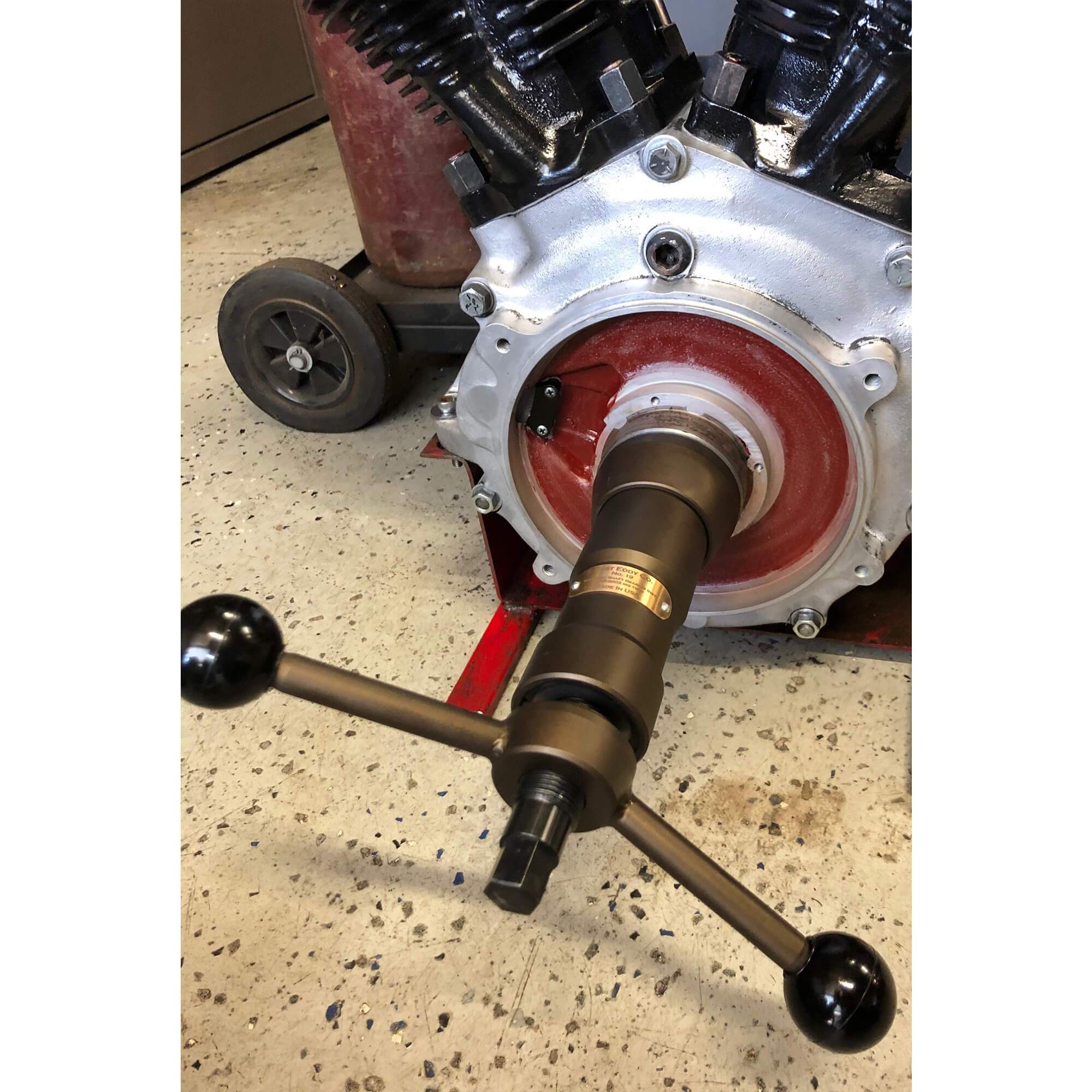 No. 19 WA Sprocket Shaft Bearing Installer with Seal Adapter 1955-2002 Harley Big-Twin - Image 11
