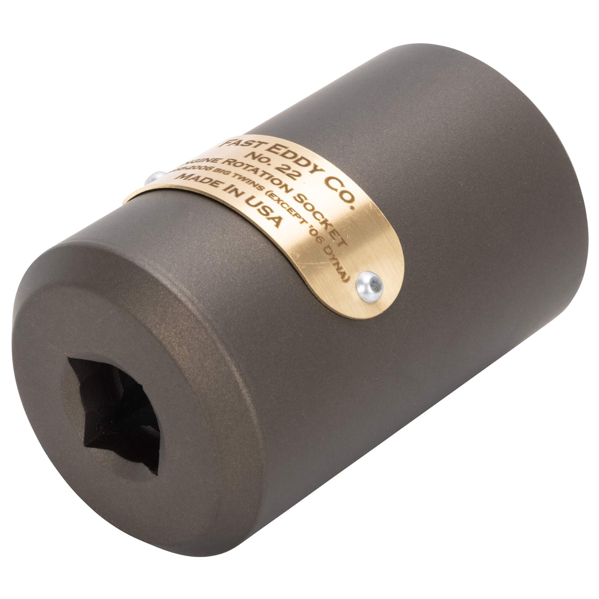 No. 22 Engine Rotation Socket - 10 Spline for 1955-2006 Harley-Davidson Big Twin - Image 3